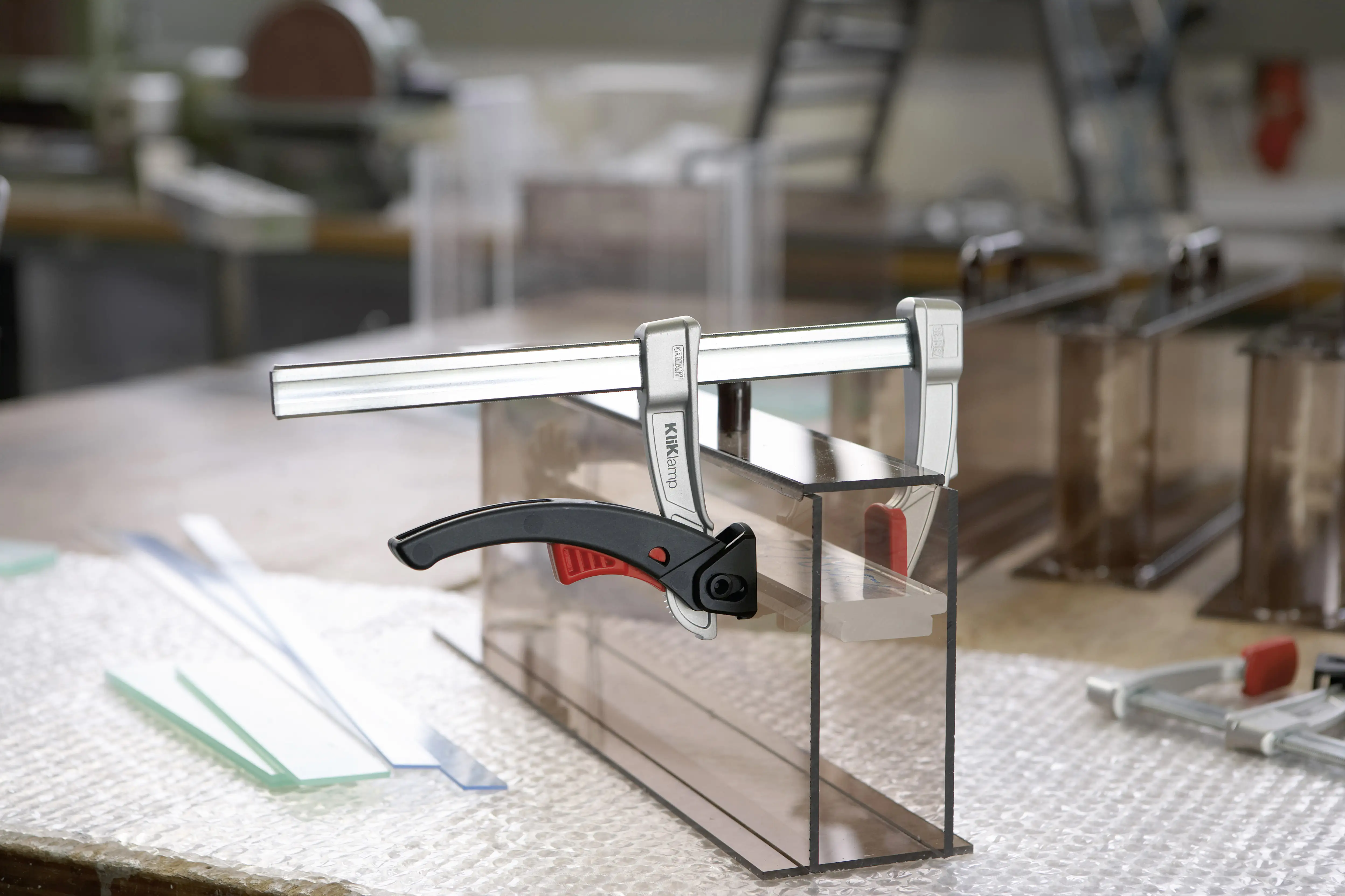 4008158027258_916604 Bessey Zwinge KliKlamp Bügel aus hochfestes Magnesium