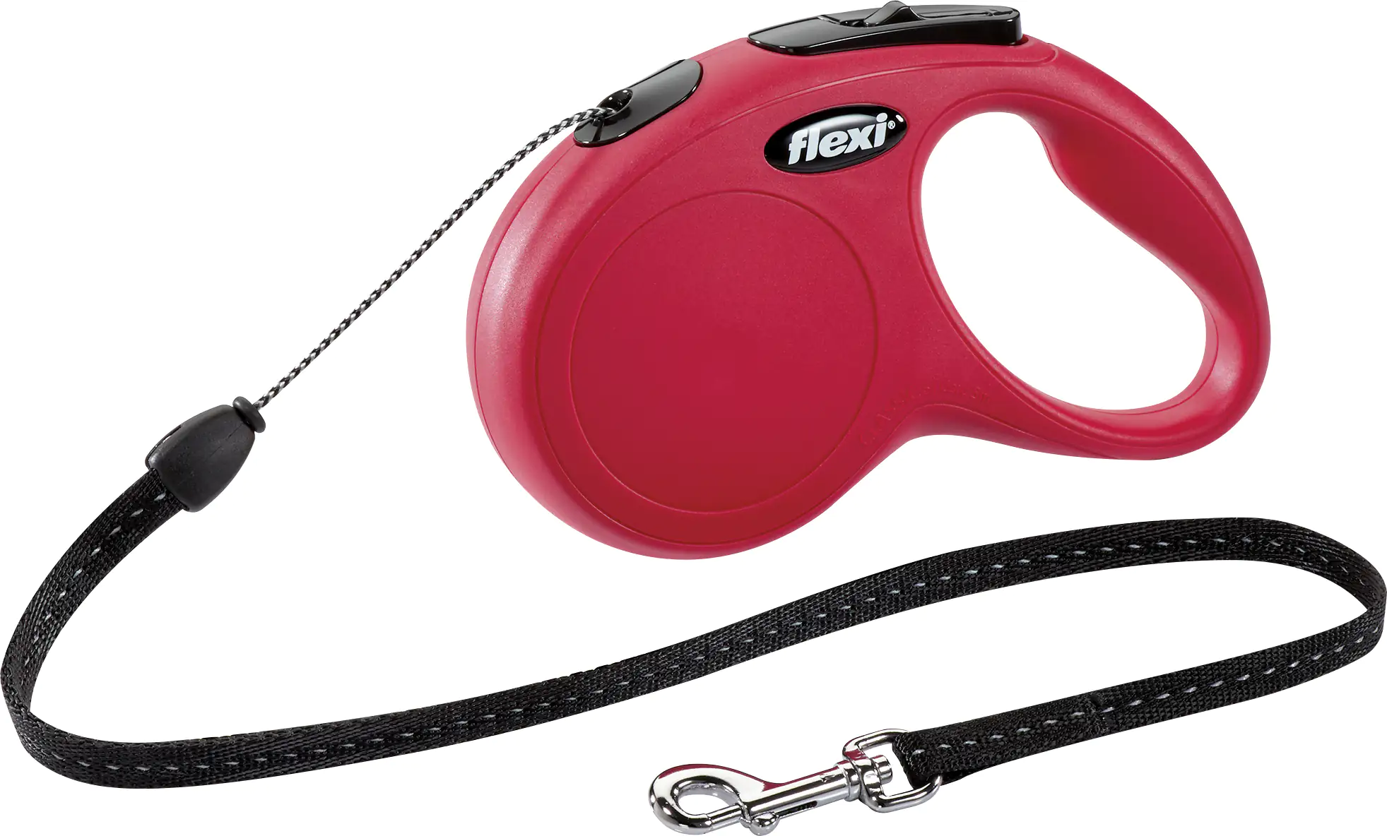 4000498022504_1188391 Flexi Hundeleine New Classic S rot, Seil