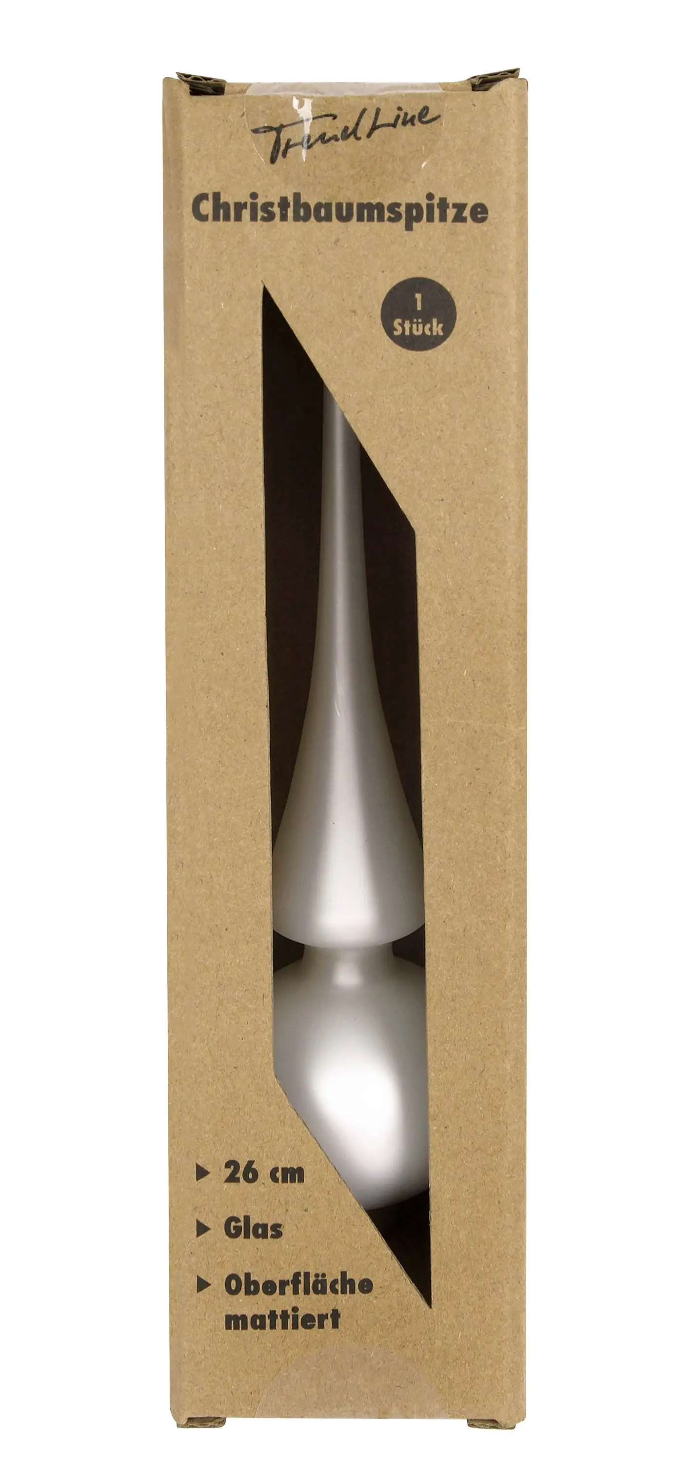 TrendLine Christbaumspitze 26 cm, matt