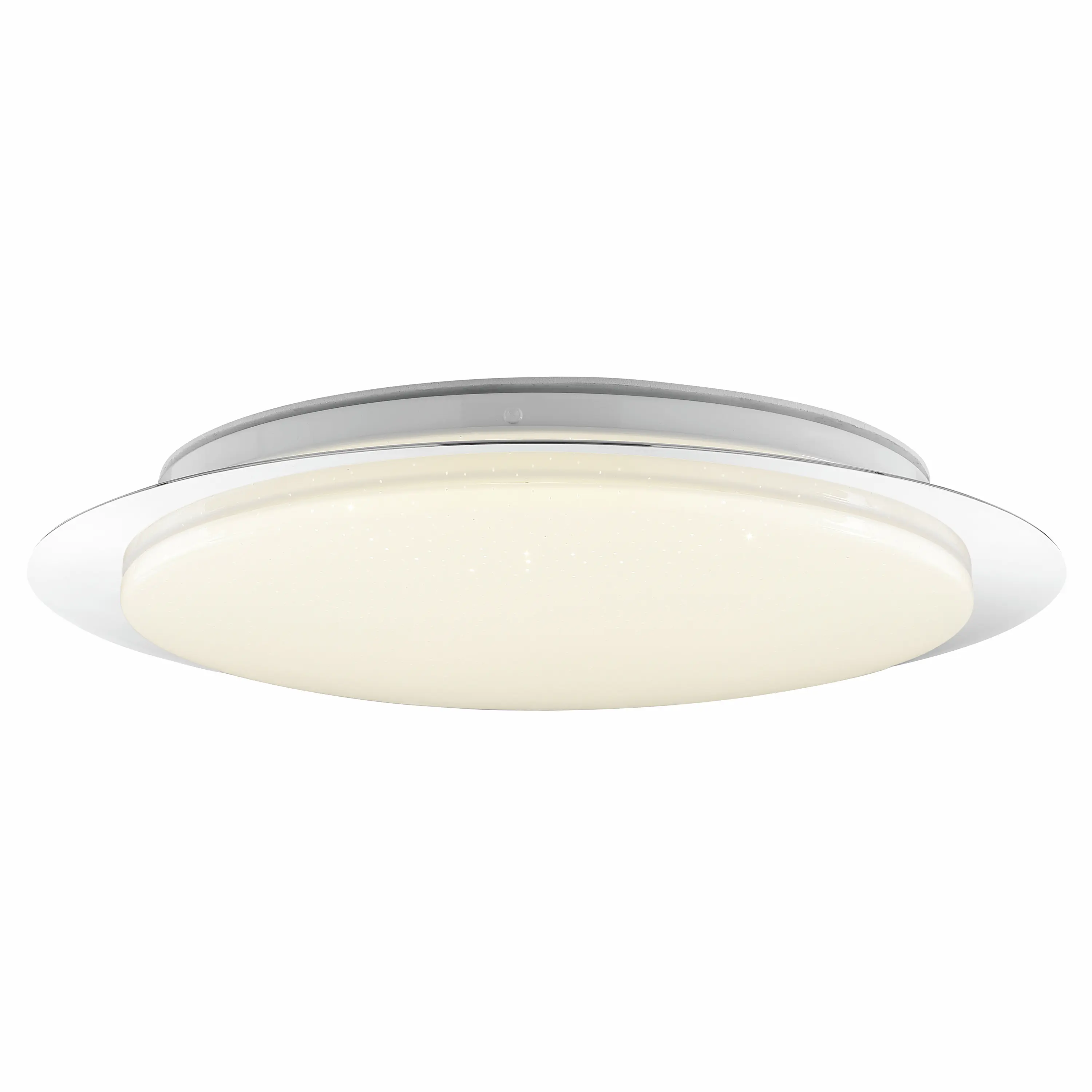 Brilliant LED Deckenleuchte Vittoria Ø 40 x 6,8 cm warmweiß-kaltweiß chrom-weiß