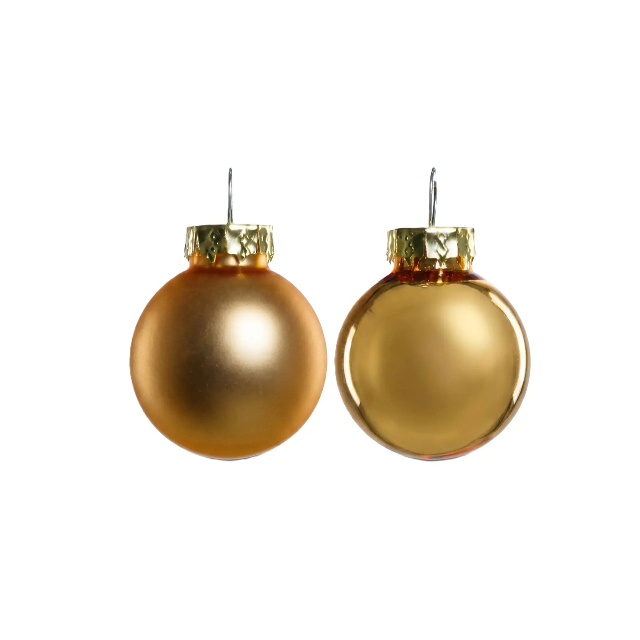 TrendLine Weihnachtskugeln aus Glas Ø 2,5 cm gold 24 Stück