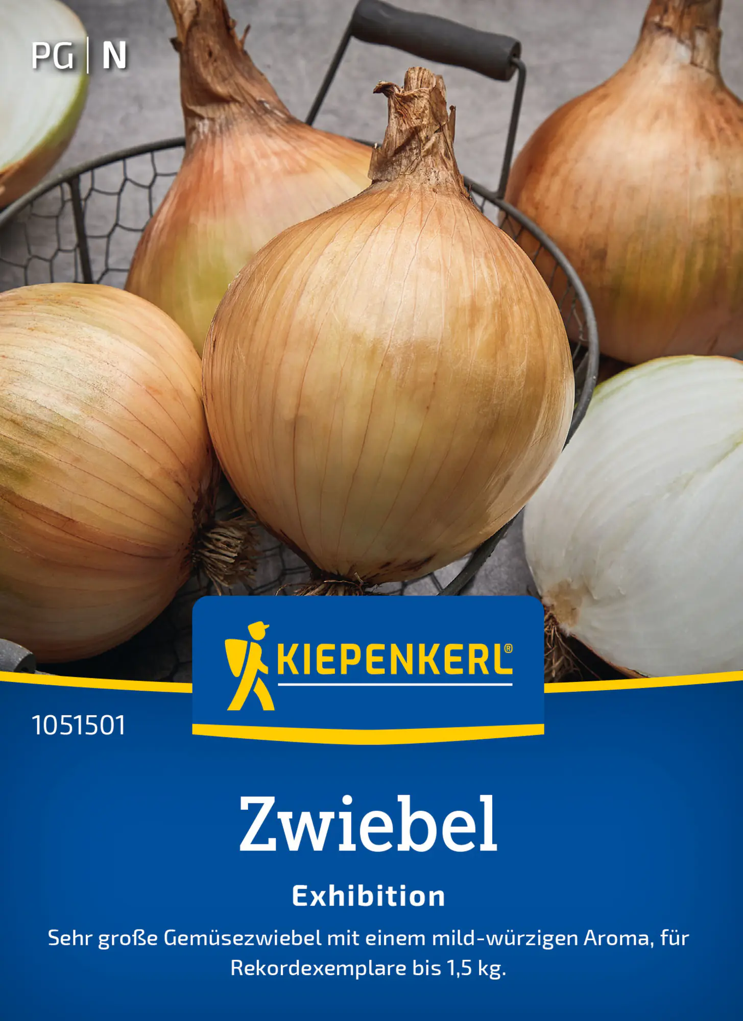 Kiepenkerl Saatgut Zwiebel Exhibition für ca. 2 – 3 m²