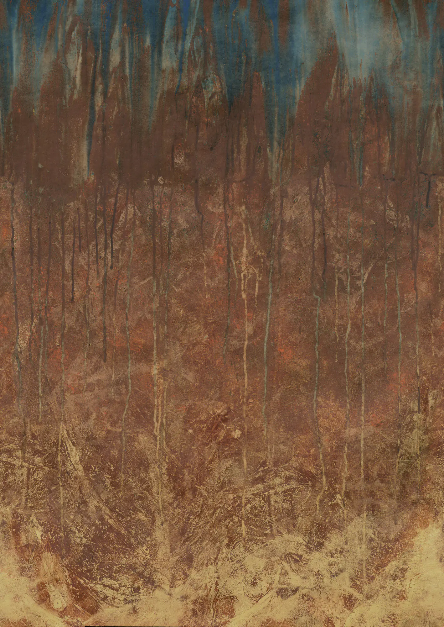 Rasch Vlies Fototapete 364156 Braun-Rostbraun Muster & Motive 3 m x 2,12 m