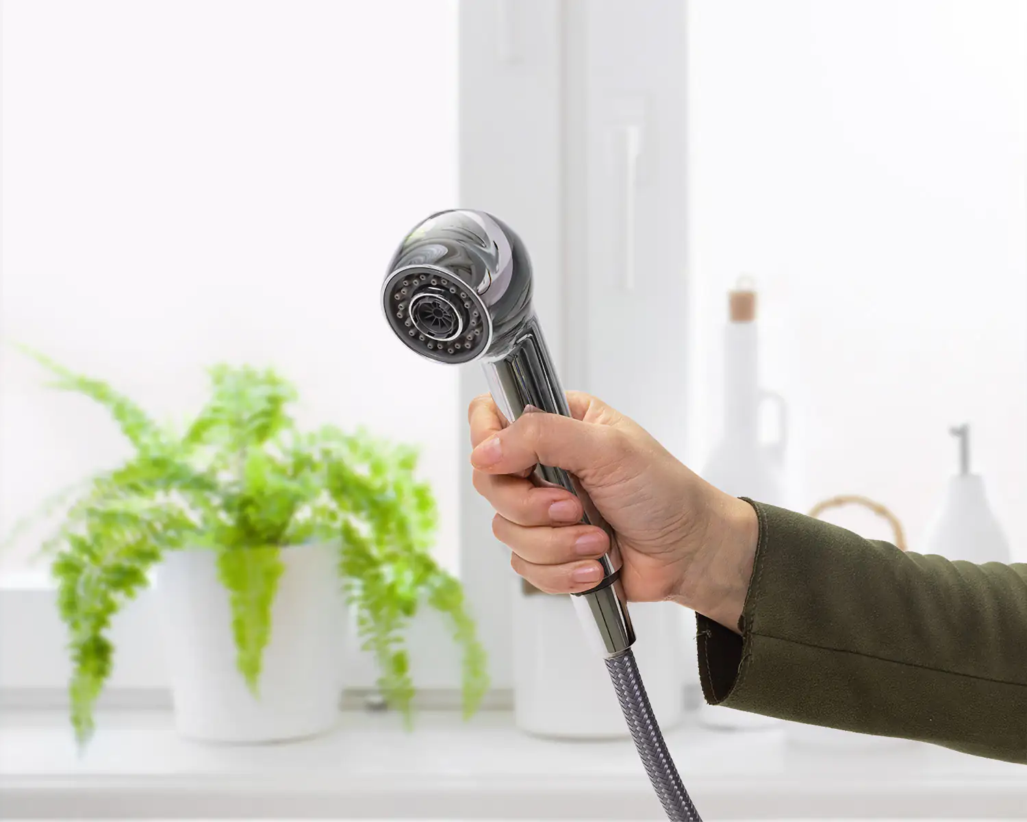 Primaster Küchenarmatur Sydney verchromt Niederdruck mit Handbrause