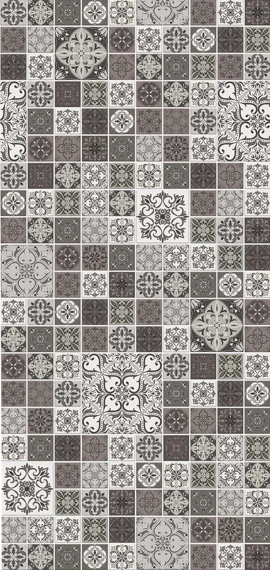 Breuer Duschrückwand Marokkanische Fliese Dekor 100 x 210 x 0,3 cm Breuer Duschrückwand Marokkanische Fliese Dekor 100 x 210 x 0,3 cm