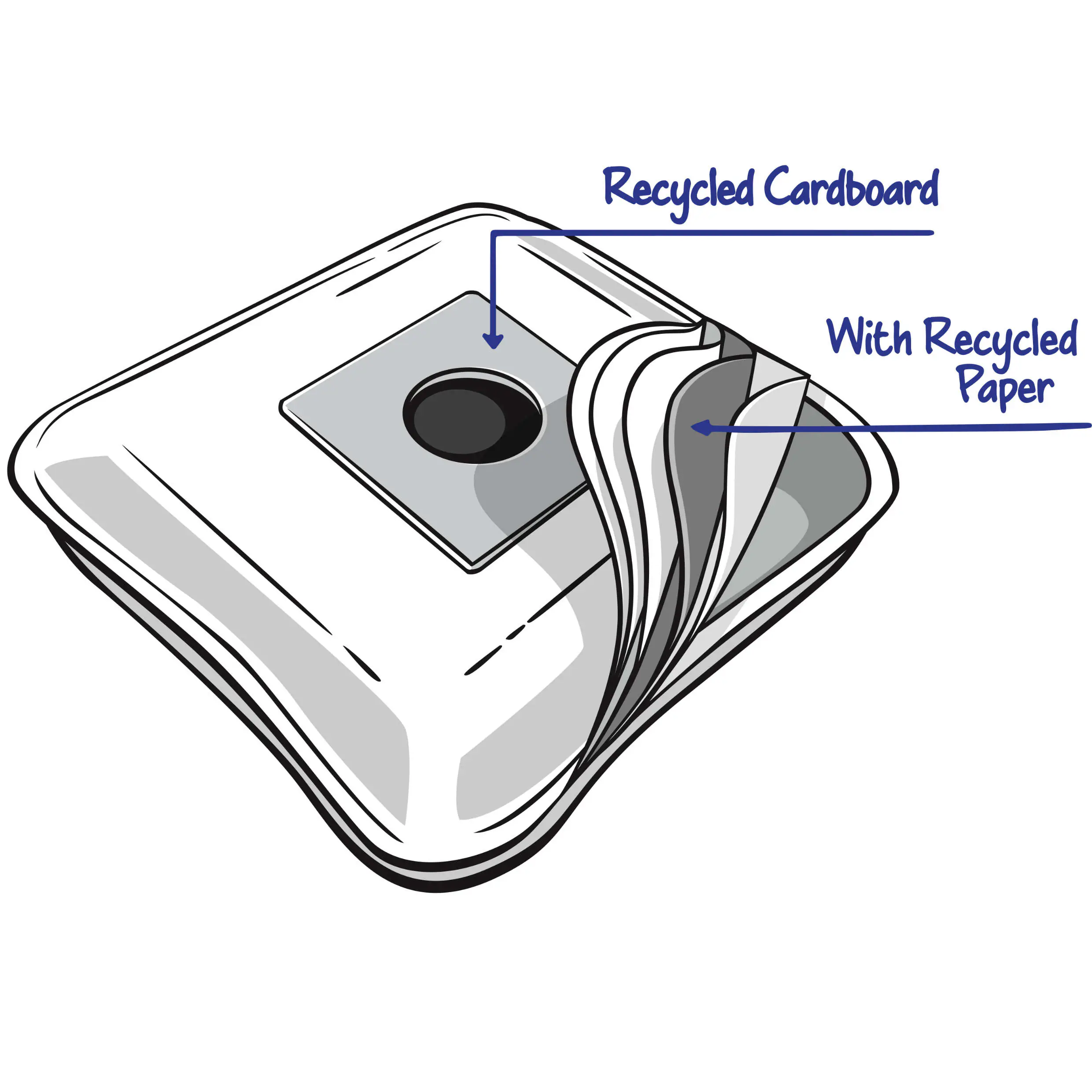 Swirl ROB 6 EcoPor Staubsaugerbeutel 4 Staubbeutel