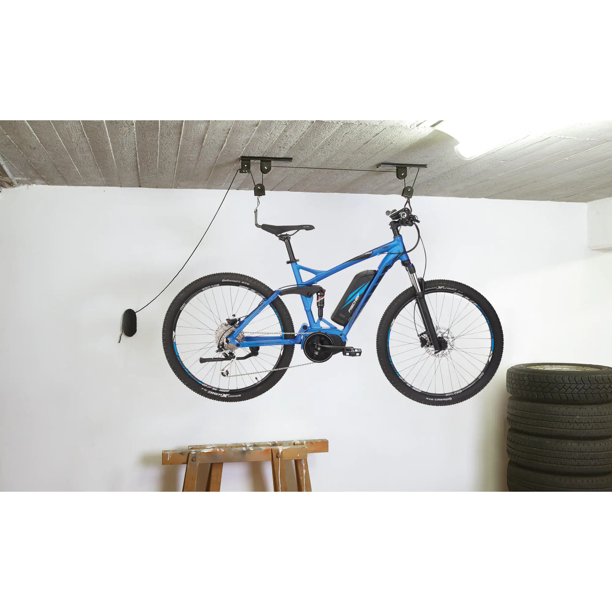 Fischer Fahrradlift ProfiPlus bis 57kg Tragkraft