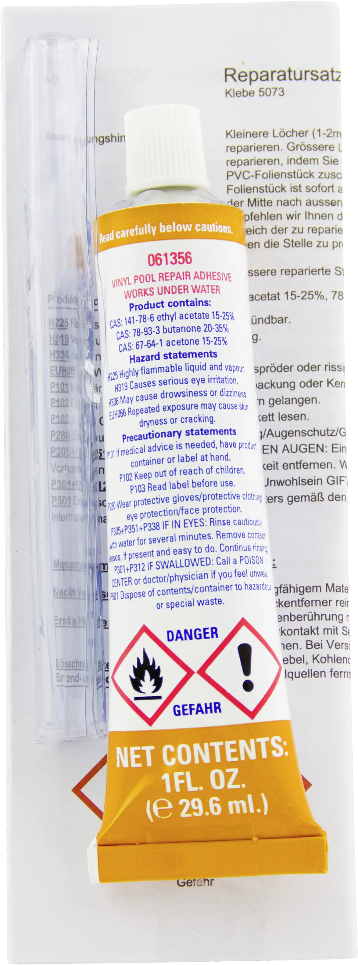 Steinbach Unterwasser Reparatur-Set für Folien transparent Steinbach Unterwasser Reparatur-Set für Folien transparent