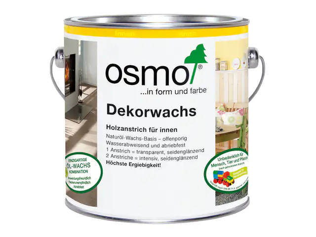 Osmo Dekorwachs 750 ml intensi weiß matt Osmo Dekorwachs 750 ml intensi weiß matt