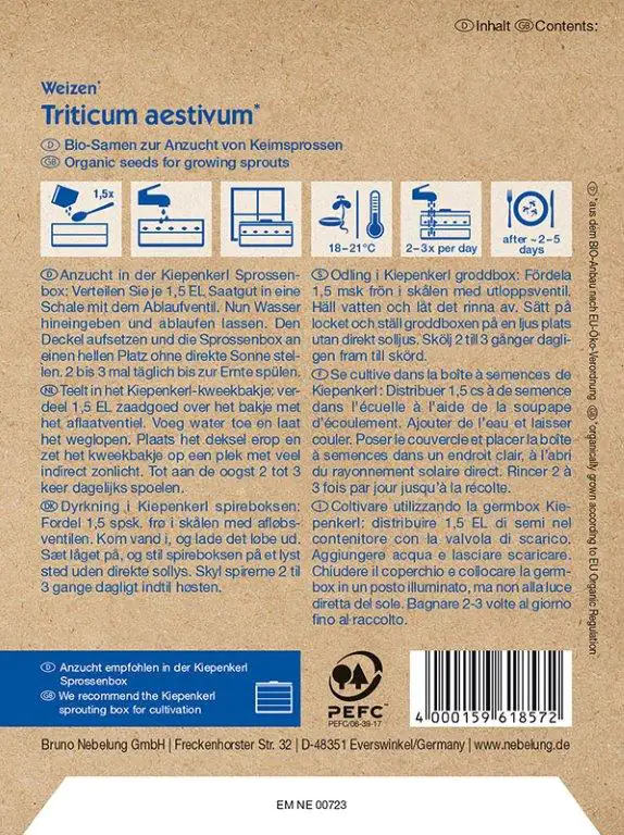 Kiepenkerl Profi-Line Weizen Triticum aestivum