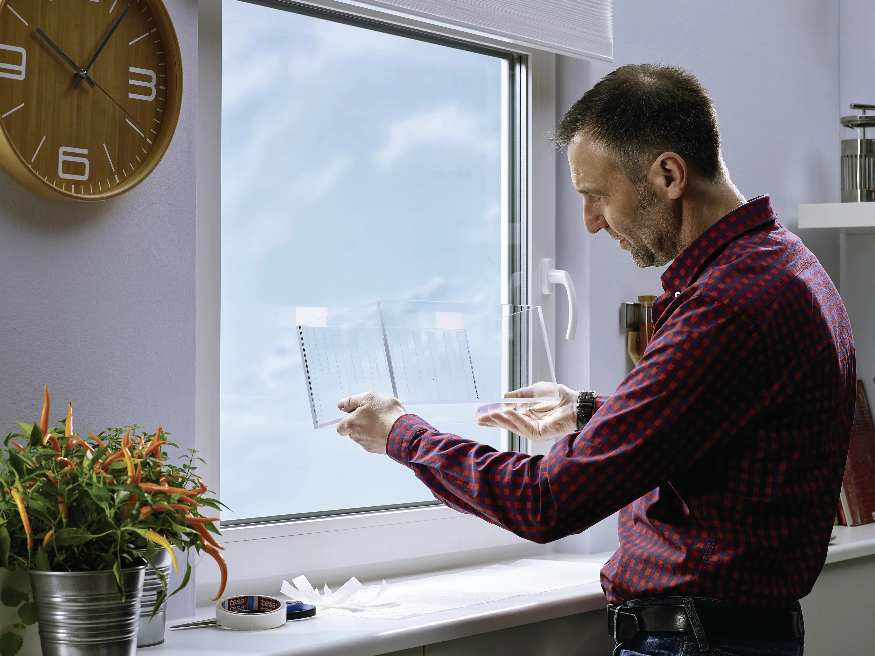 tesa Montageband 5 m x 19 mm, transparent