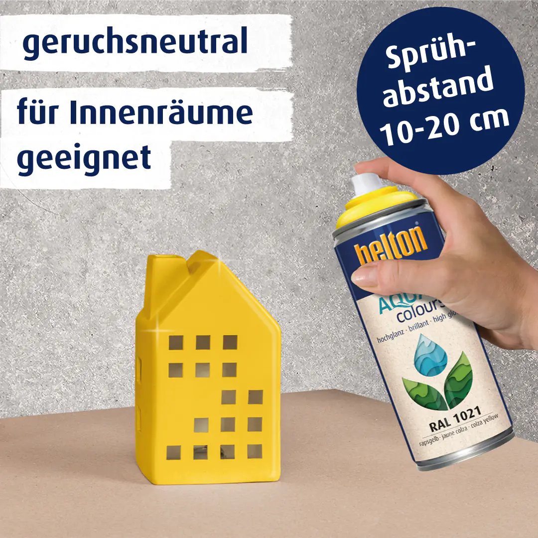belton free Lackspray AQUAcolours 400 ml rapsgelb hochglanz belton free Lackspray AQUAcolours 400 ml rapsgelb hochglanz
