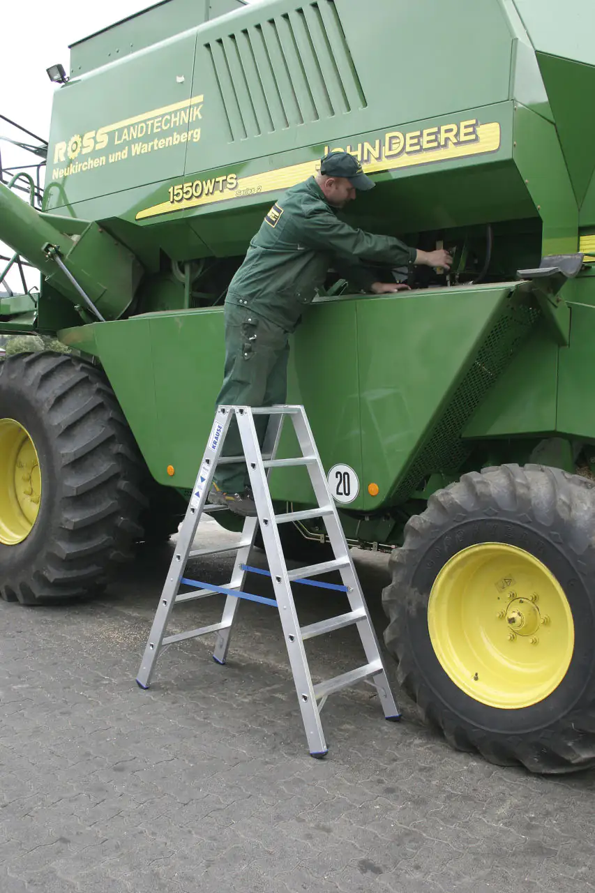 krause Aluminium-Doppelleiter STABILO 2,95 m