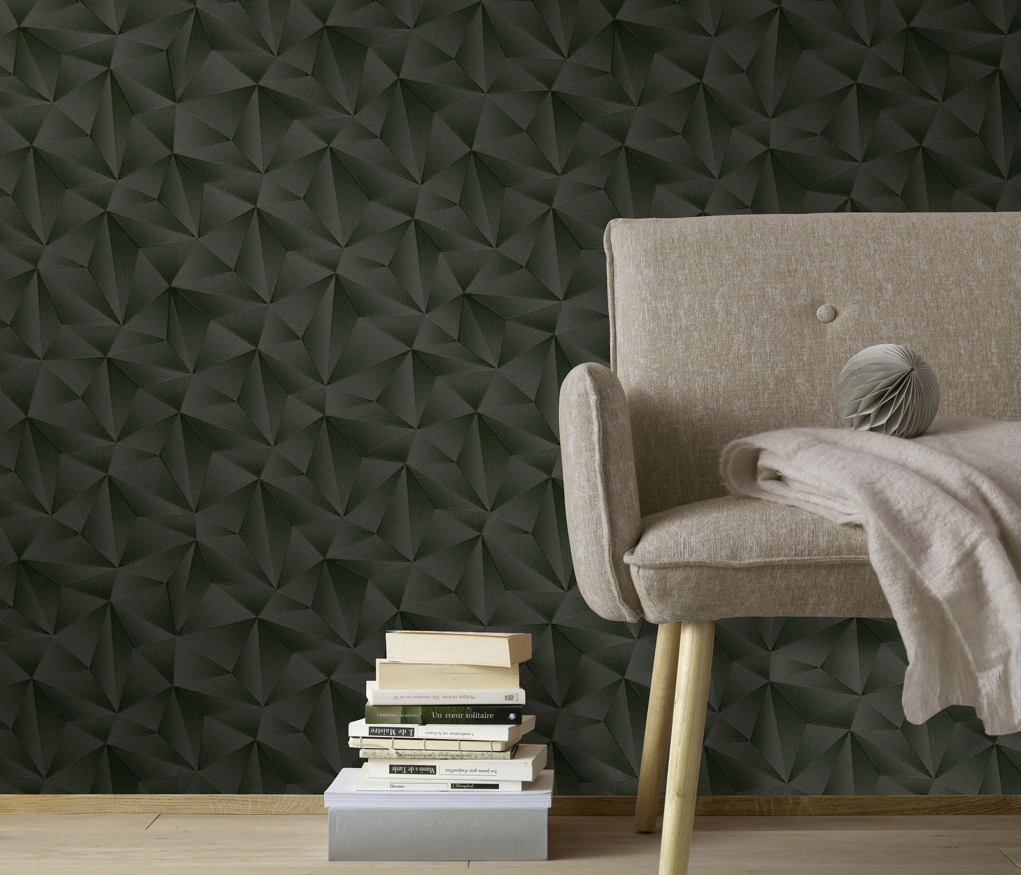 Erismann Vliestapete 10106-15 Spotlight grafik schwarz 10,05 x 0,53 m