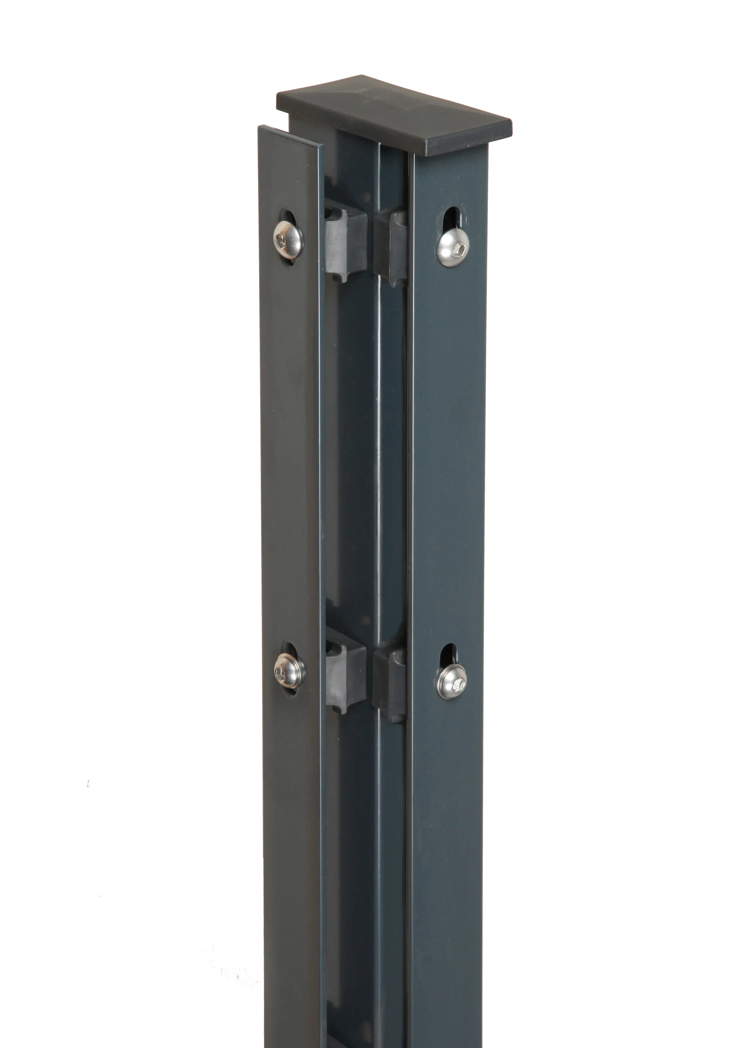 Floraworld Zauneckpfosten Premium 160 x 6 x 4 cm anthrazit