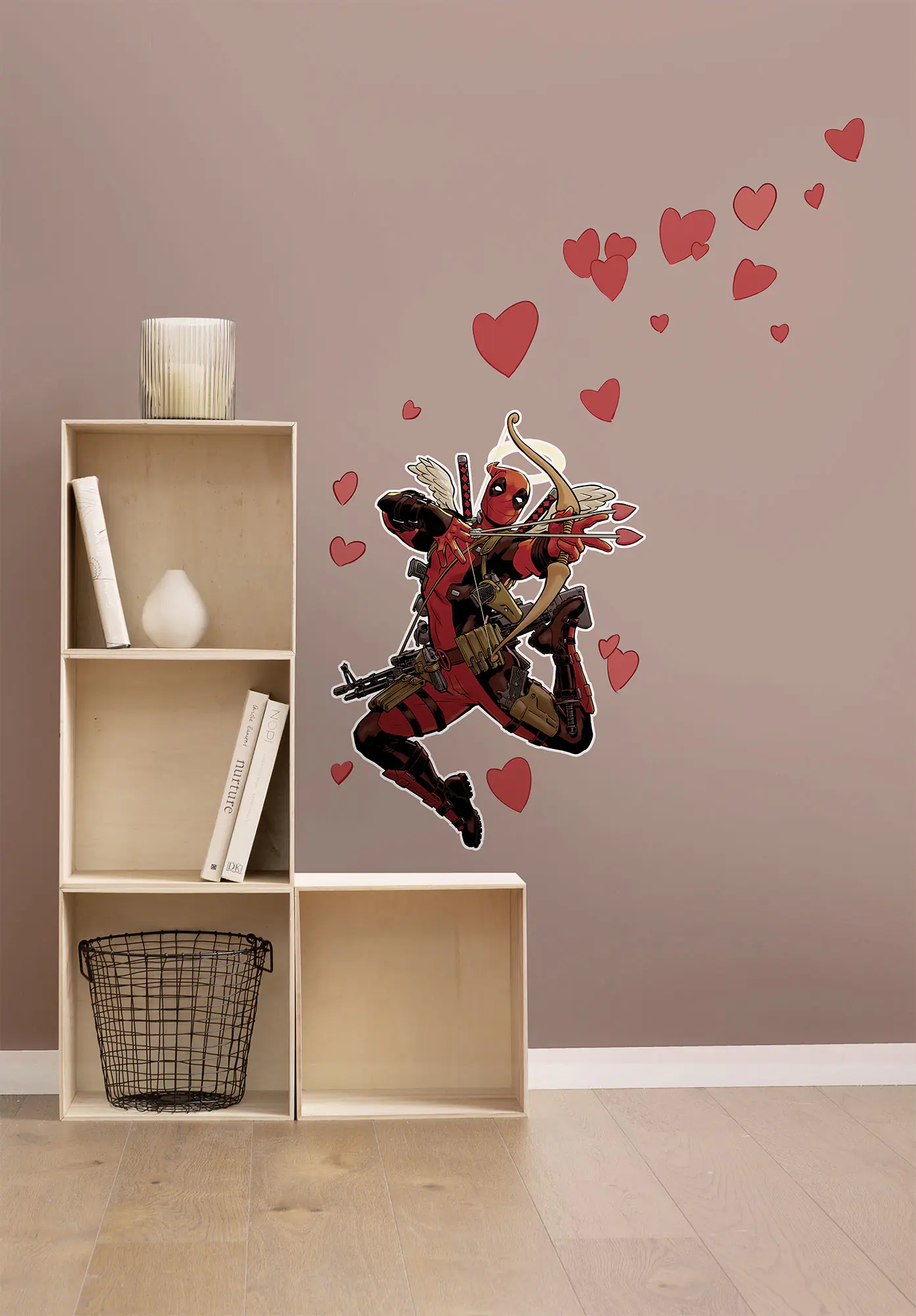 Komar Dekosticker Deadpool Lovepool 50 x 70 cm  