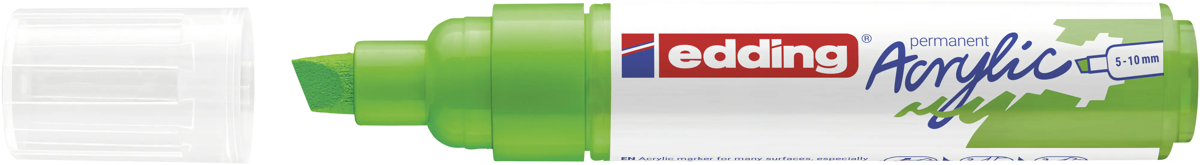 edding 5000 Acrylmarker breit gelbgrün 5 - 10 mm
