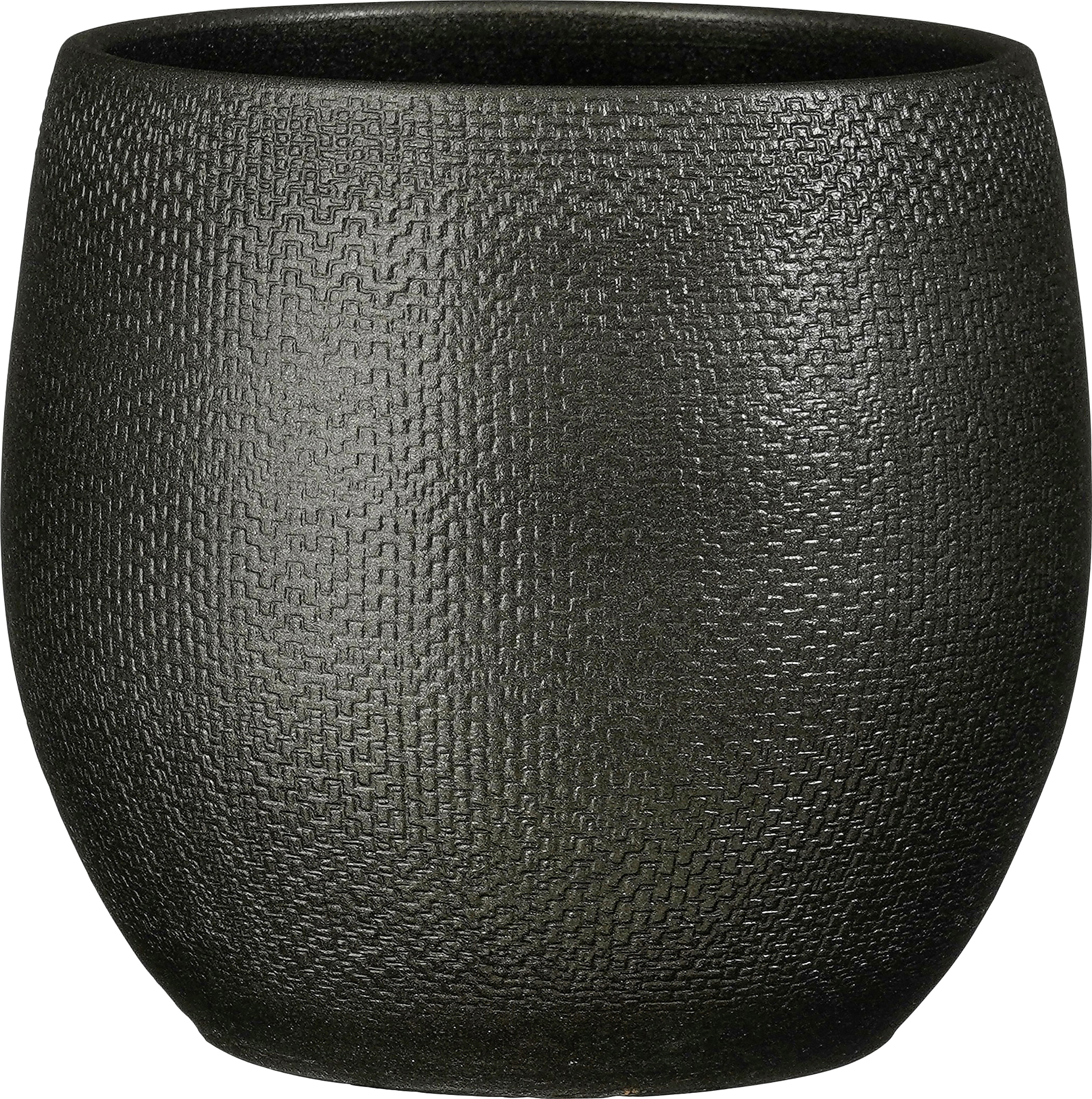 Mica Decorations Topf Porto terracotta 23 x 25 cm metallic