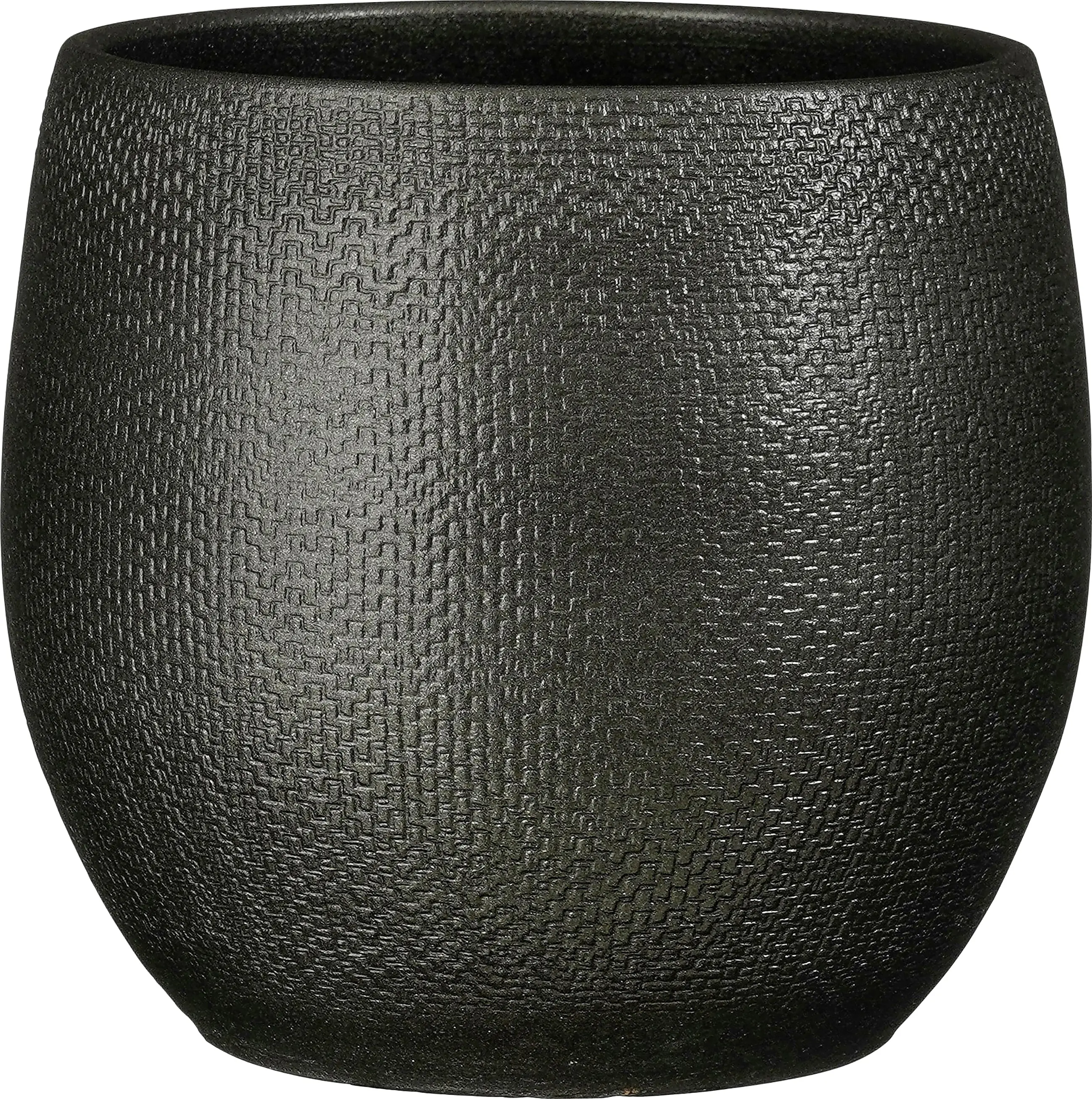 Mica Decorations Topf Porto terracotta 23 x 25 cm metallic