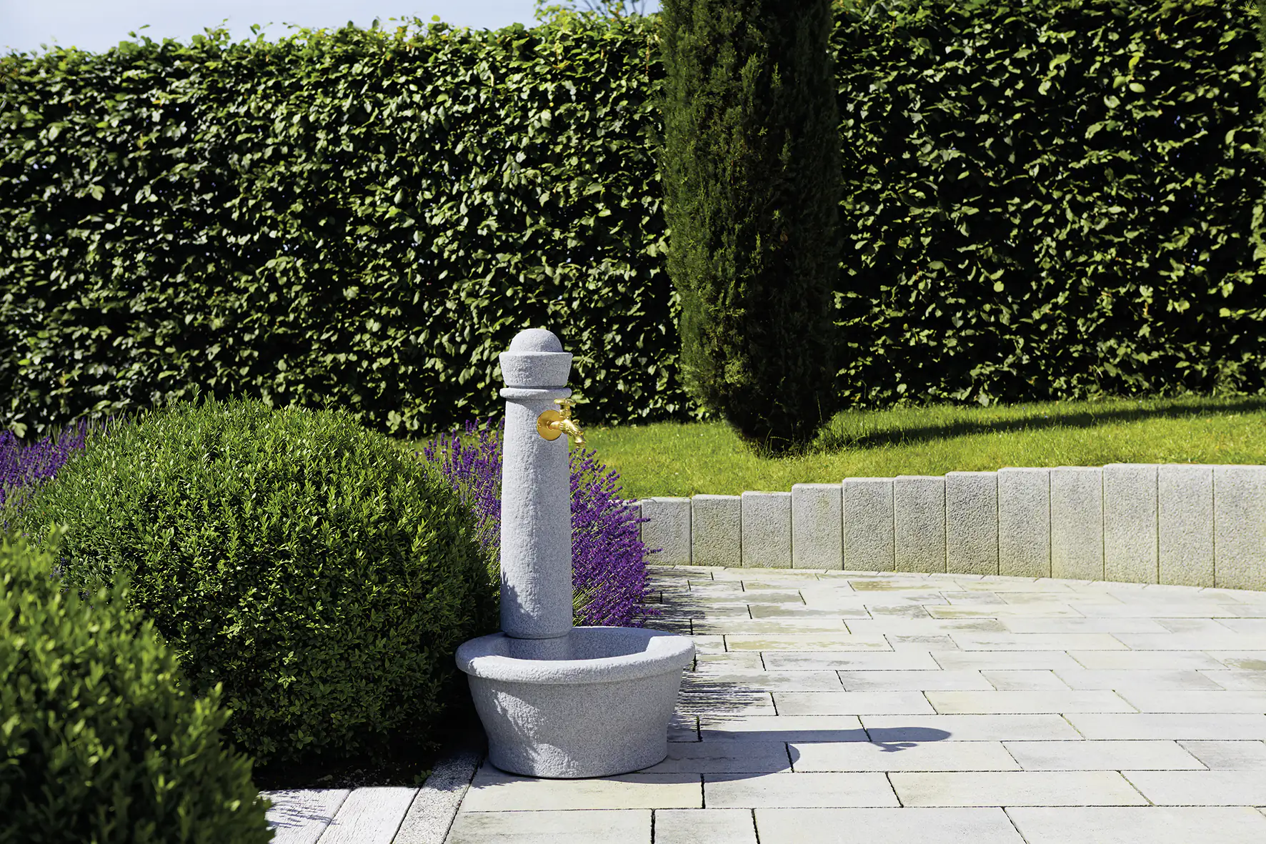 Garantia Steinbrunnen Roma 100 x 58 cm