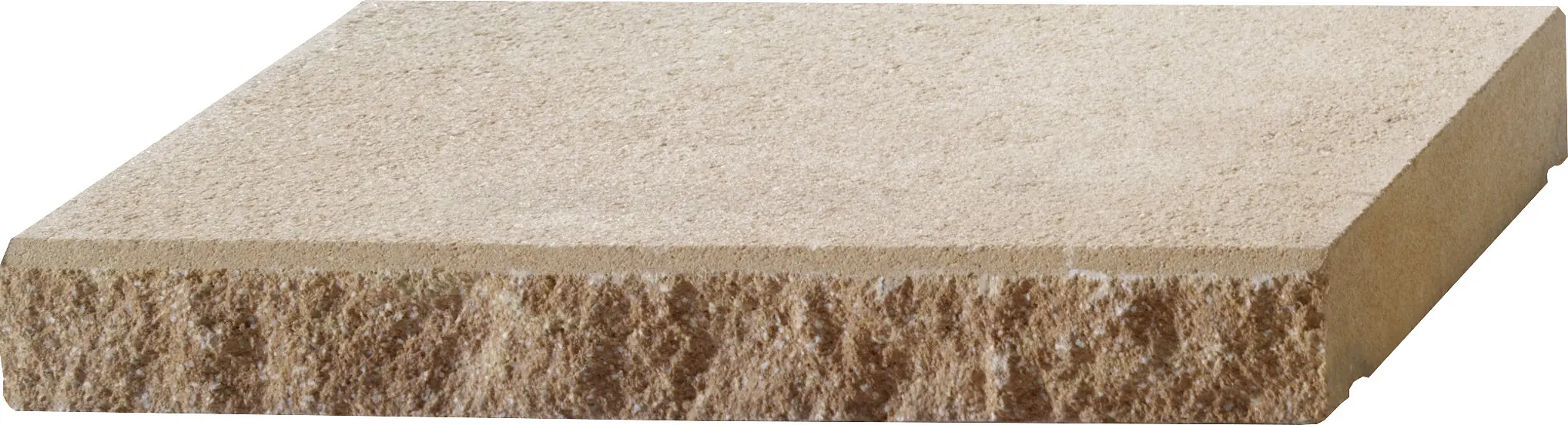 Kann Mauerabdeckung Bruchstein 60 x 35 x 8 cm sandsteinfarben