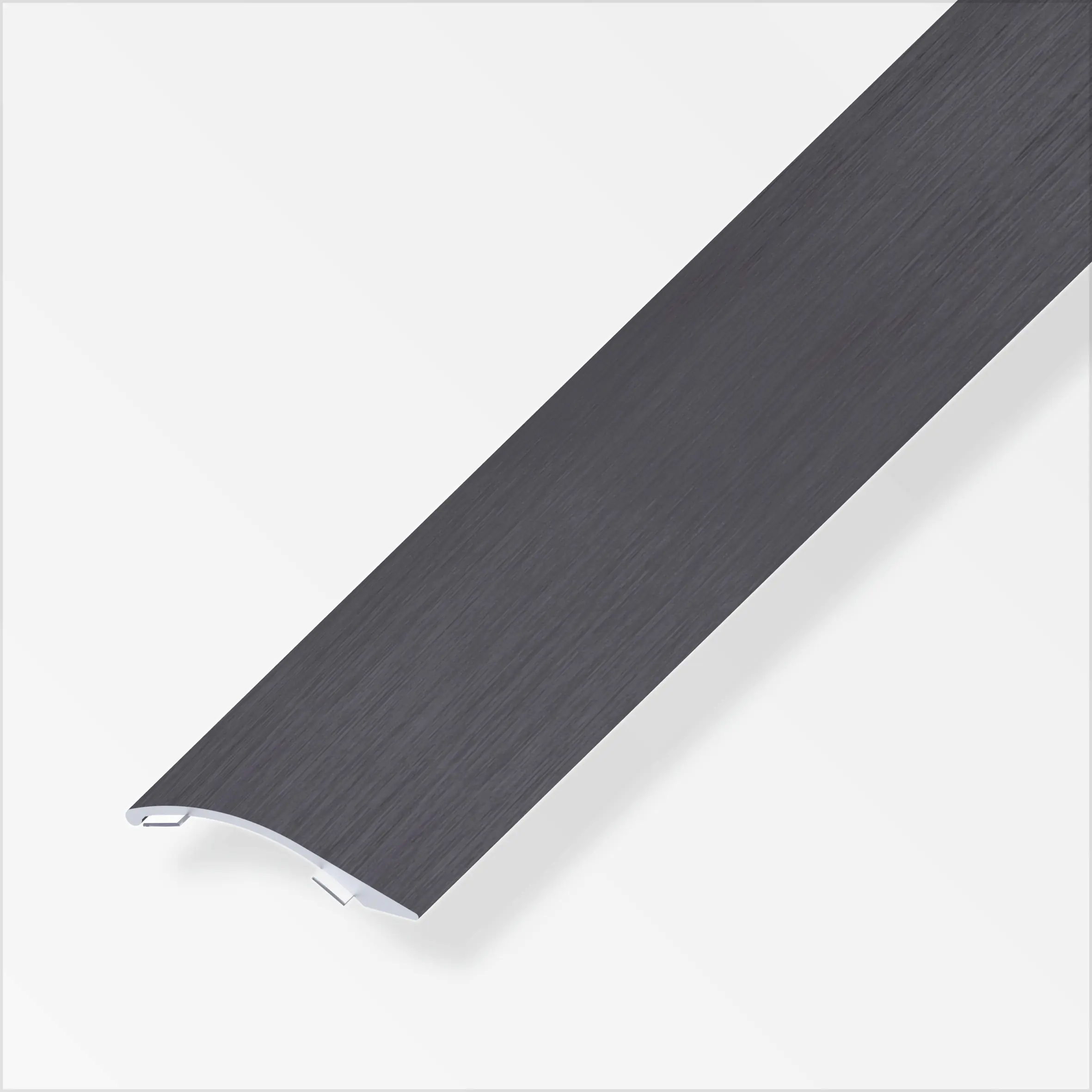 alfer Ausgleichsprofil 2 m, 38.5 x 7.5 mm Alu eloxiert gebürstet dunkelgrau alfer Ausgleichsprofil 2 m, 38.5 x 7.5 mm Alu eloxiert gebürstet dunkelgrau