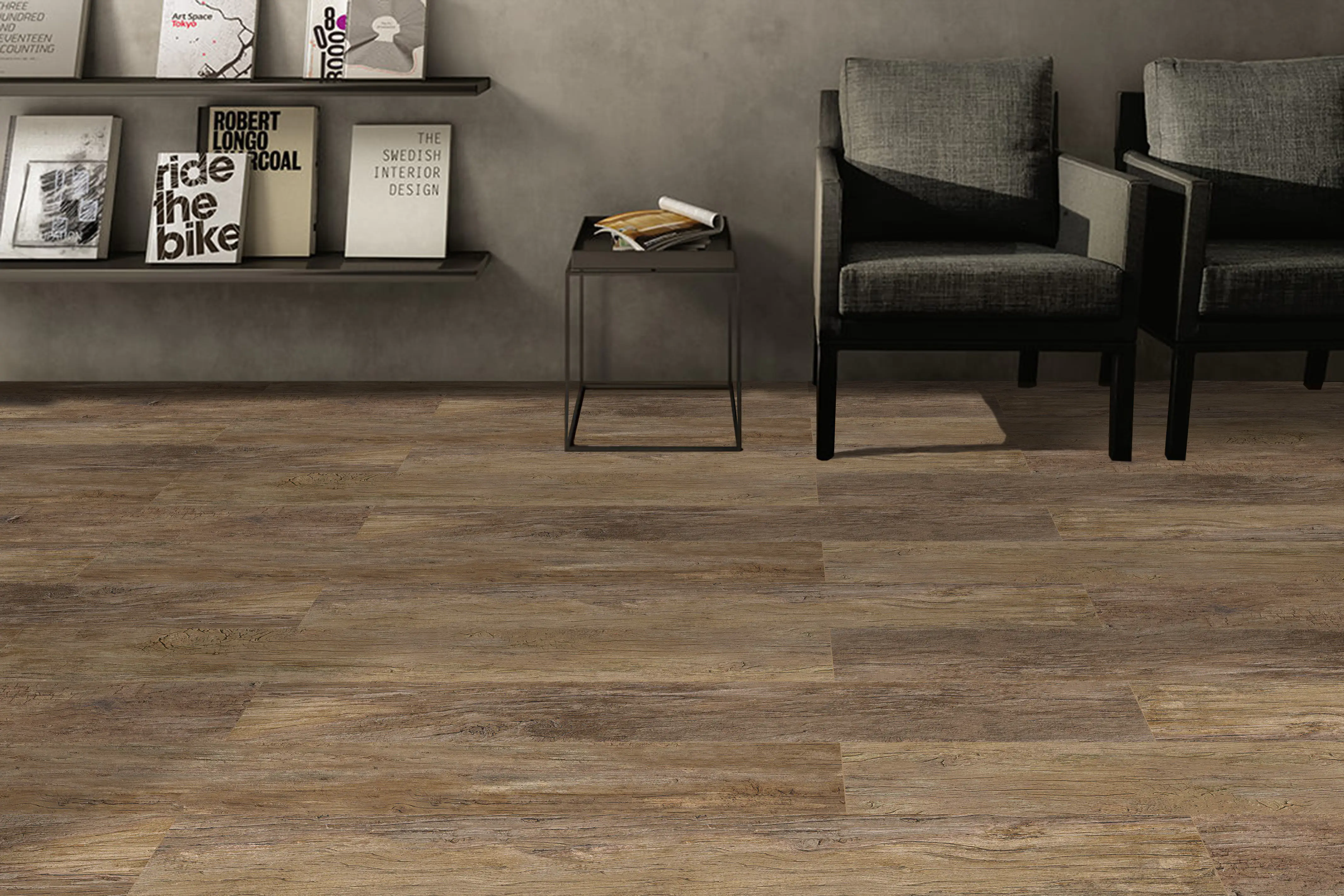 Bodenfliese Feinsteinzeug 2.0 Corteccia 20 x 120 cm noce