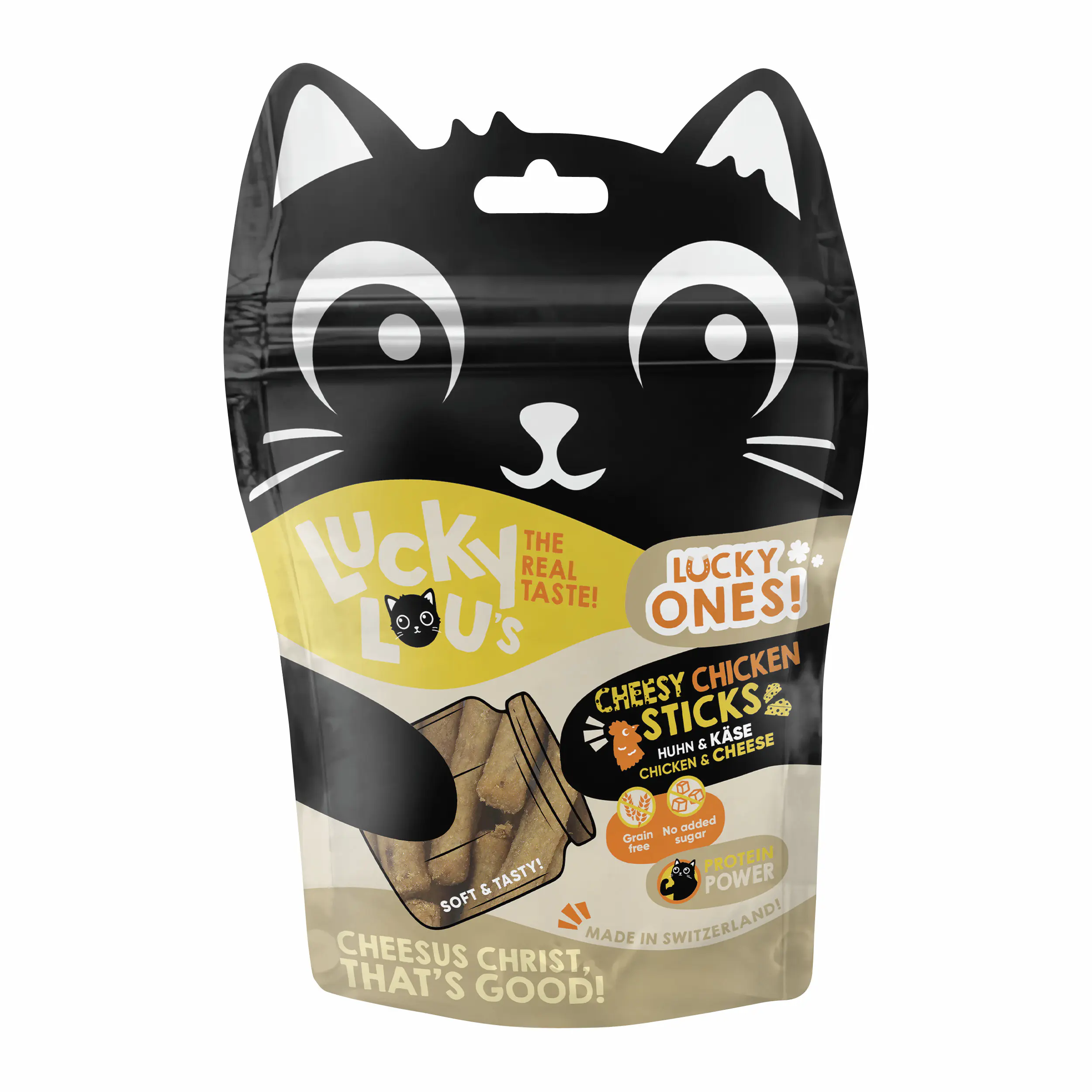 Lucky Lou Katzensnack Lucky Ones Sticks Käse und Huhn 50 g