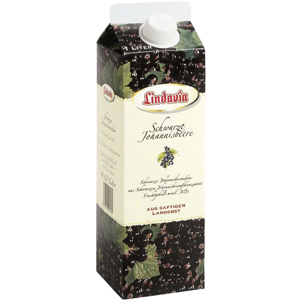 Lindavia Schwarzer Johannisbeer Nektar 1 l