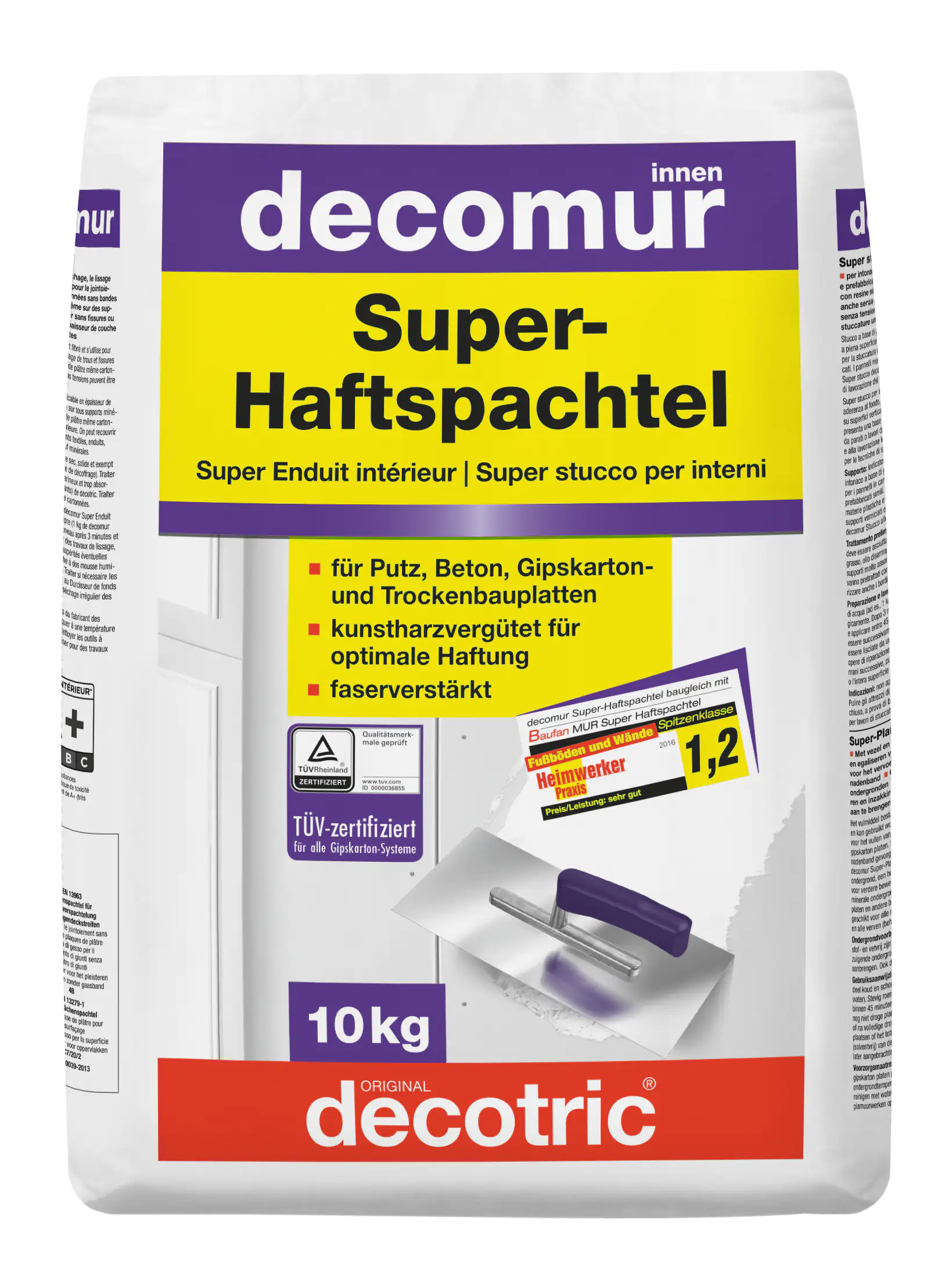Decotric Decomur Super-Haftspachtel 10 kg