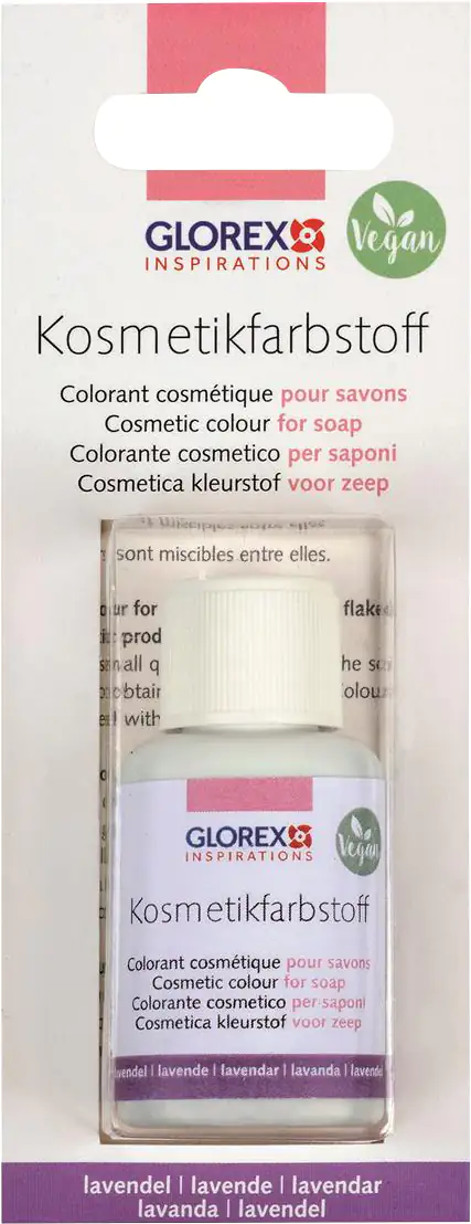 7610877503820 Glorex Seifen-Kosmetik-Farbstoff lavendel 20 ml
