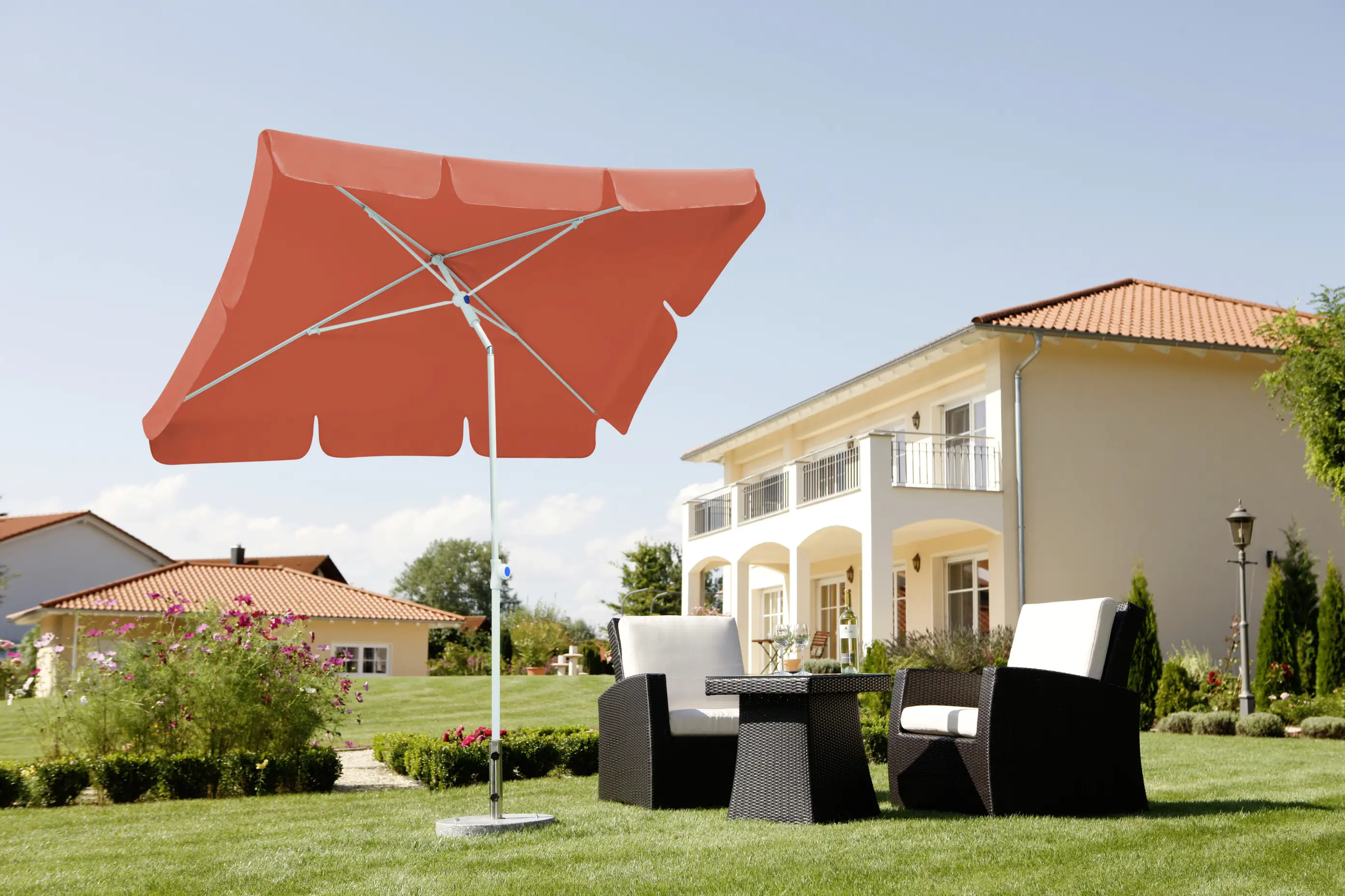 4000570682053_1329151 Schneider Sonnenschirm Ibiza terracotta 180 x 120 cm