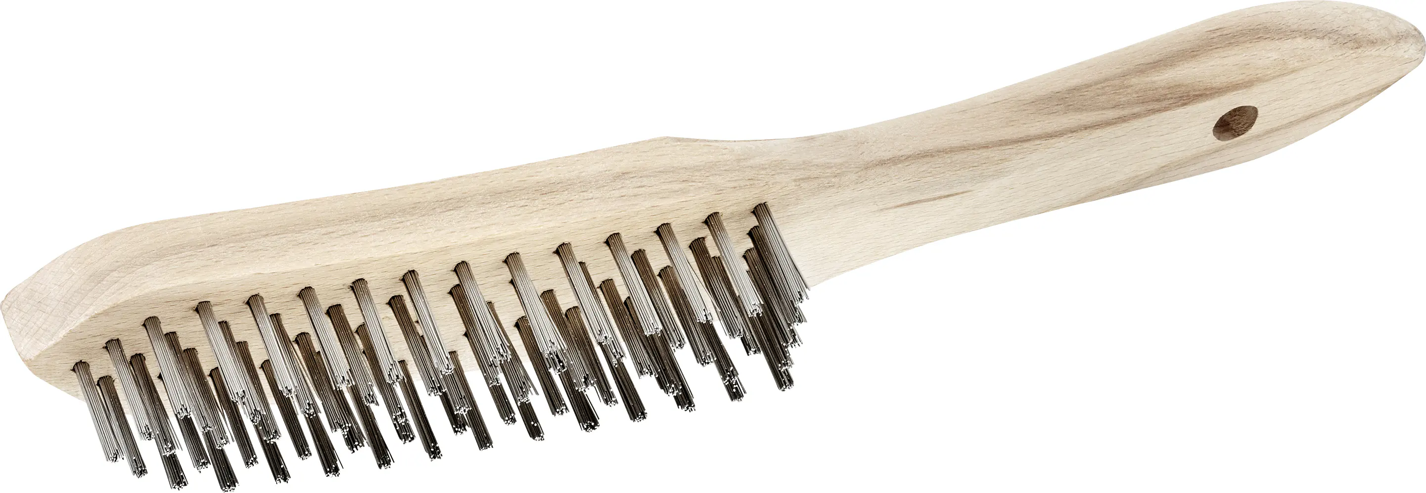 Color Expert Drahtbürste 5-reihig Holz-Griff