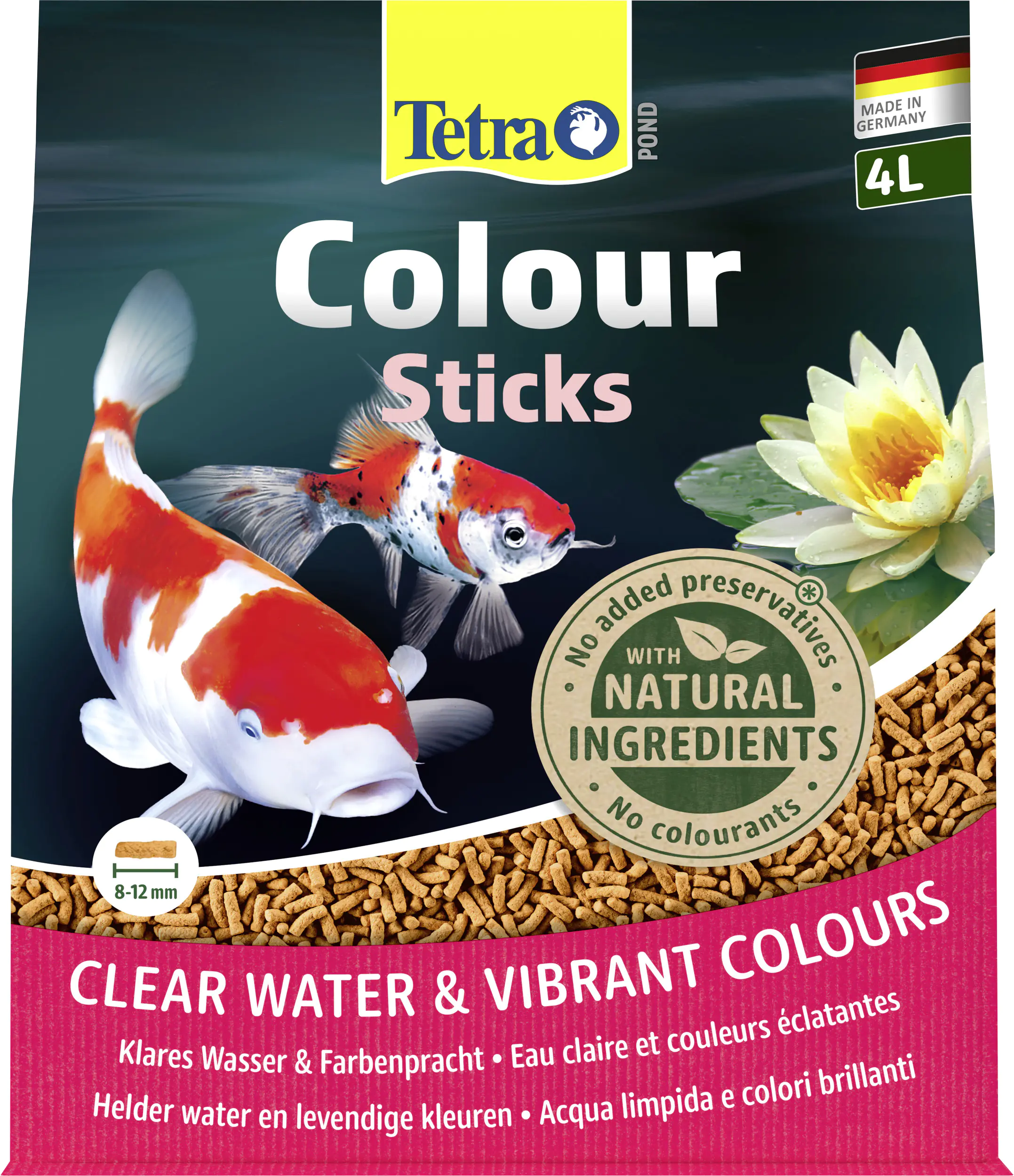 Tetra Teichfutter Pond Colour Sticks 4 l Tetra Teichfutter Pond Colour Sticks 4 l
