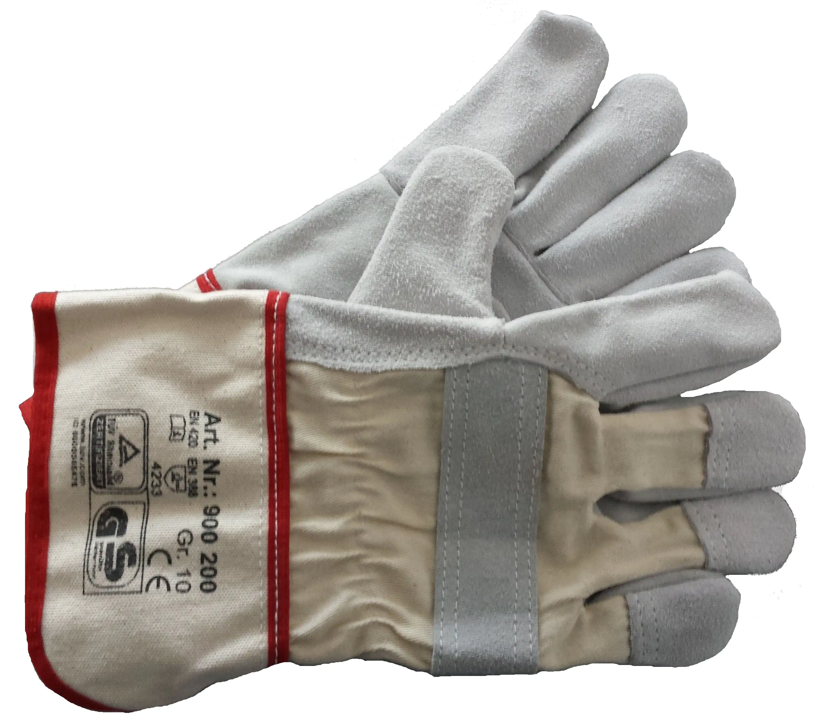 Power Safe Arbeitshandschuhe Größe 10, gefüttert, beige