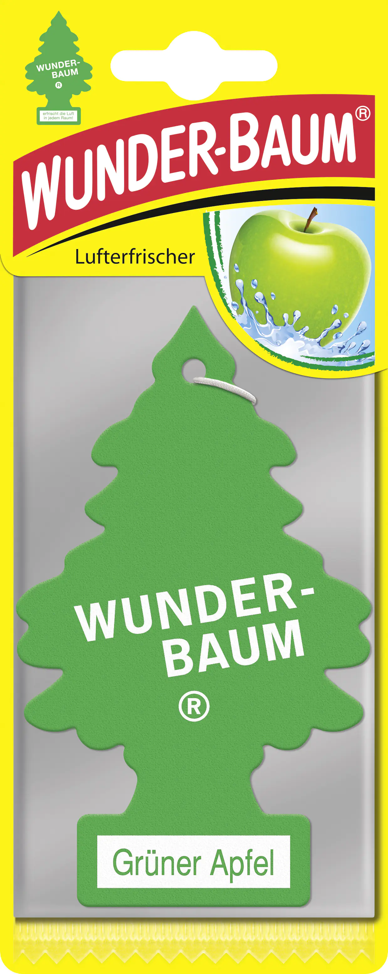 Wunderbaum Papierlufterfrischer Grüner Apfel Wunderbaum Papierlufterfrischer Grüner Apfel
