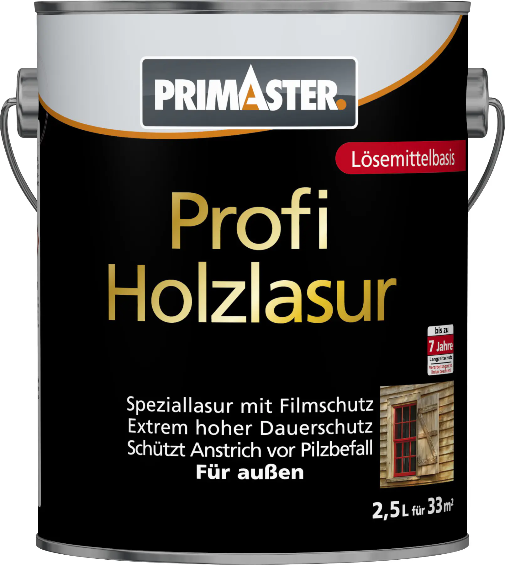 Primaster Profi Holzlasur 2,5 L teak