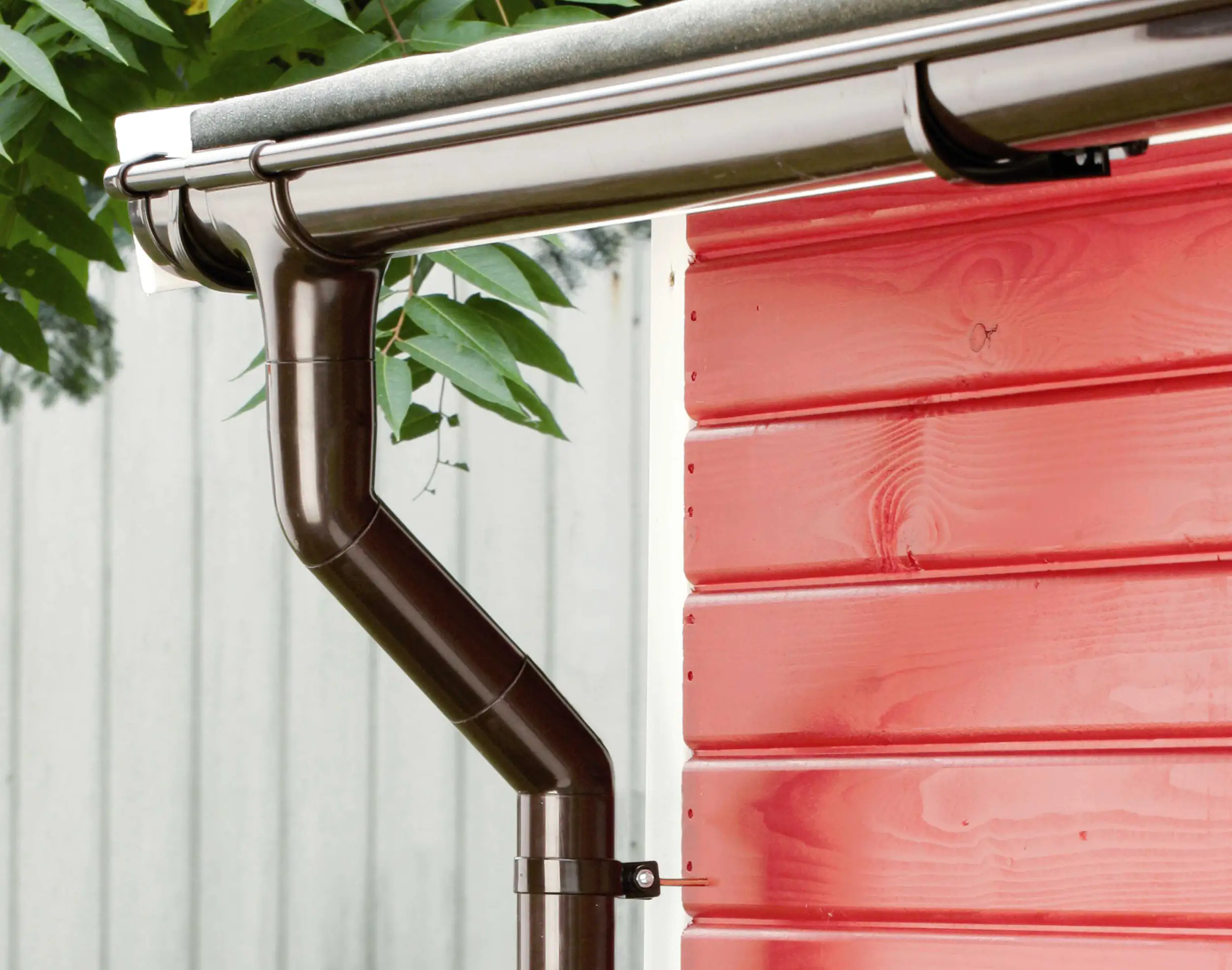 Marley Dachrinne NW 75 mm, 2 m, halbrund, braun