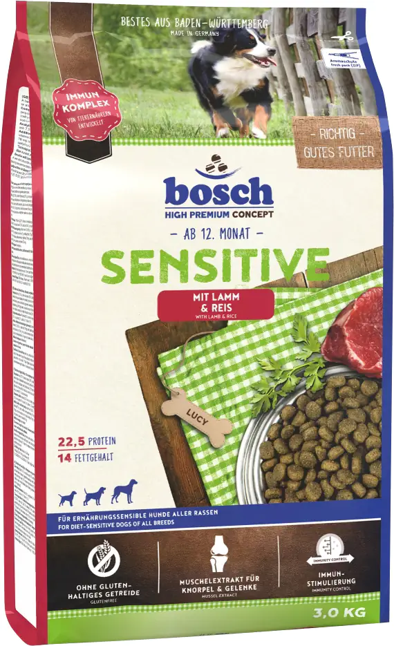 Bosch Sensitive Lamm & Reis 3 kg