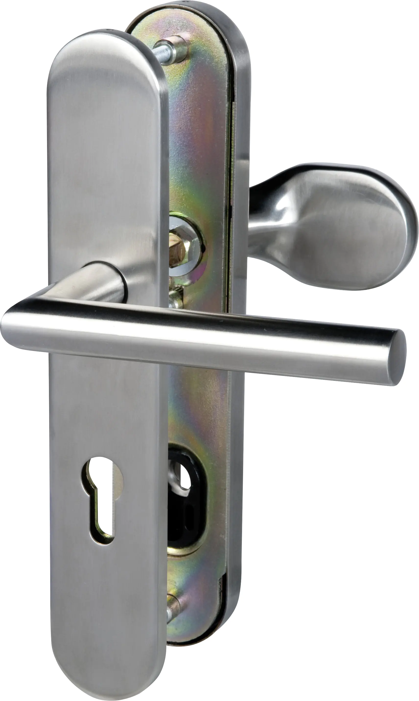 Alpertec Schutzbeschlag Security Moskau Drücker/Knopf 72 mm Alpertec Schutzbeschlag Security Moskau Drücker/Knopf 72 mm