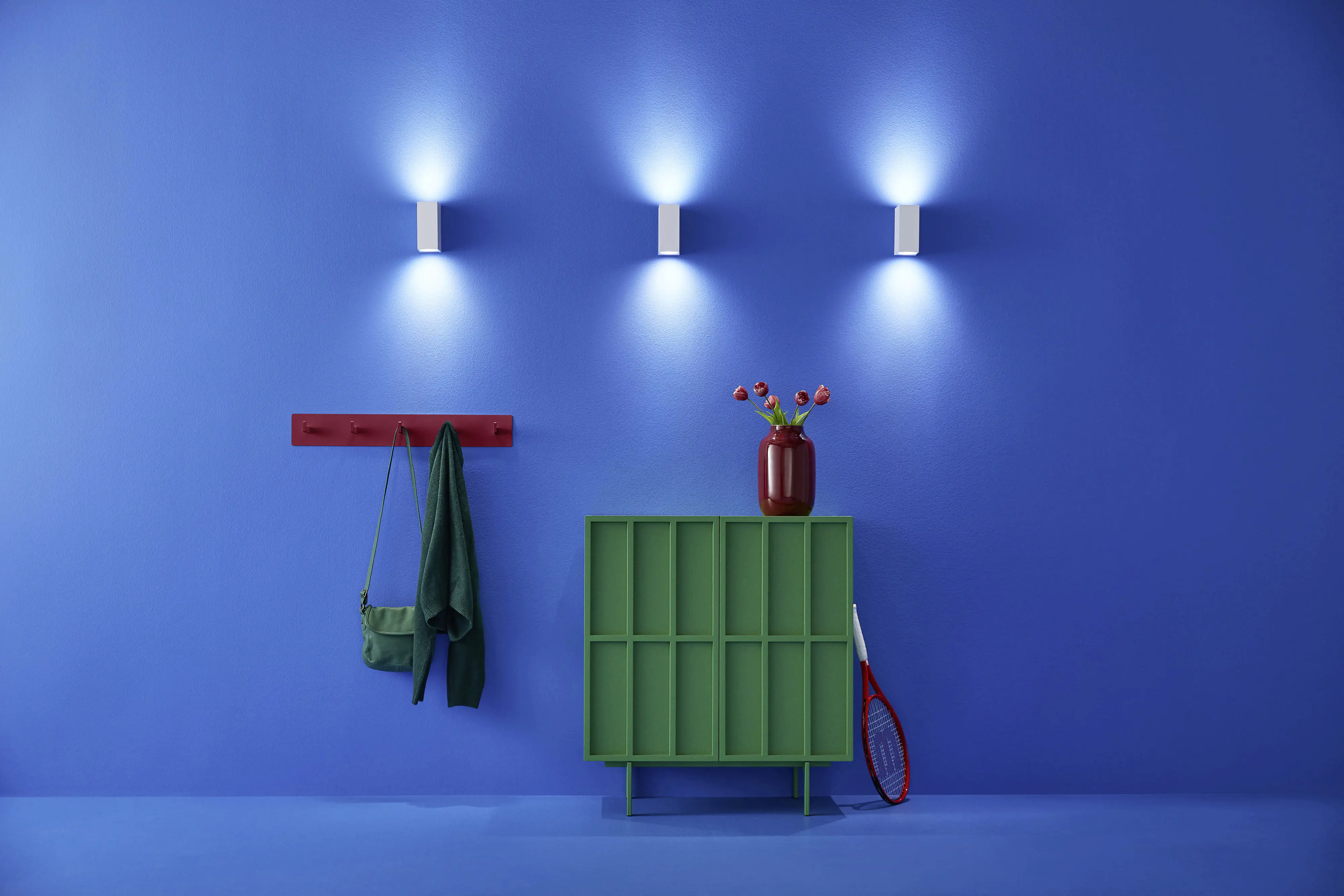 Wiz LED-Wandleuchte Up and Down 5W RGB weiß Wiz LED-Wandleuchte Up and Down 5W RGB weiß