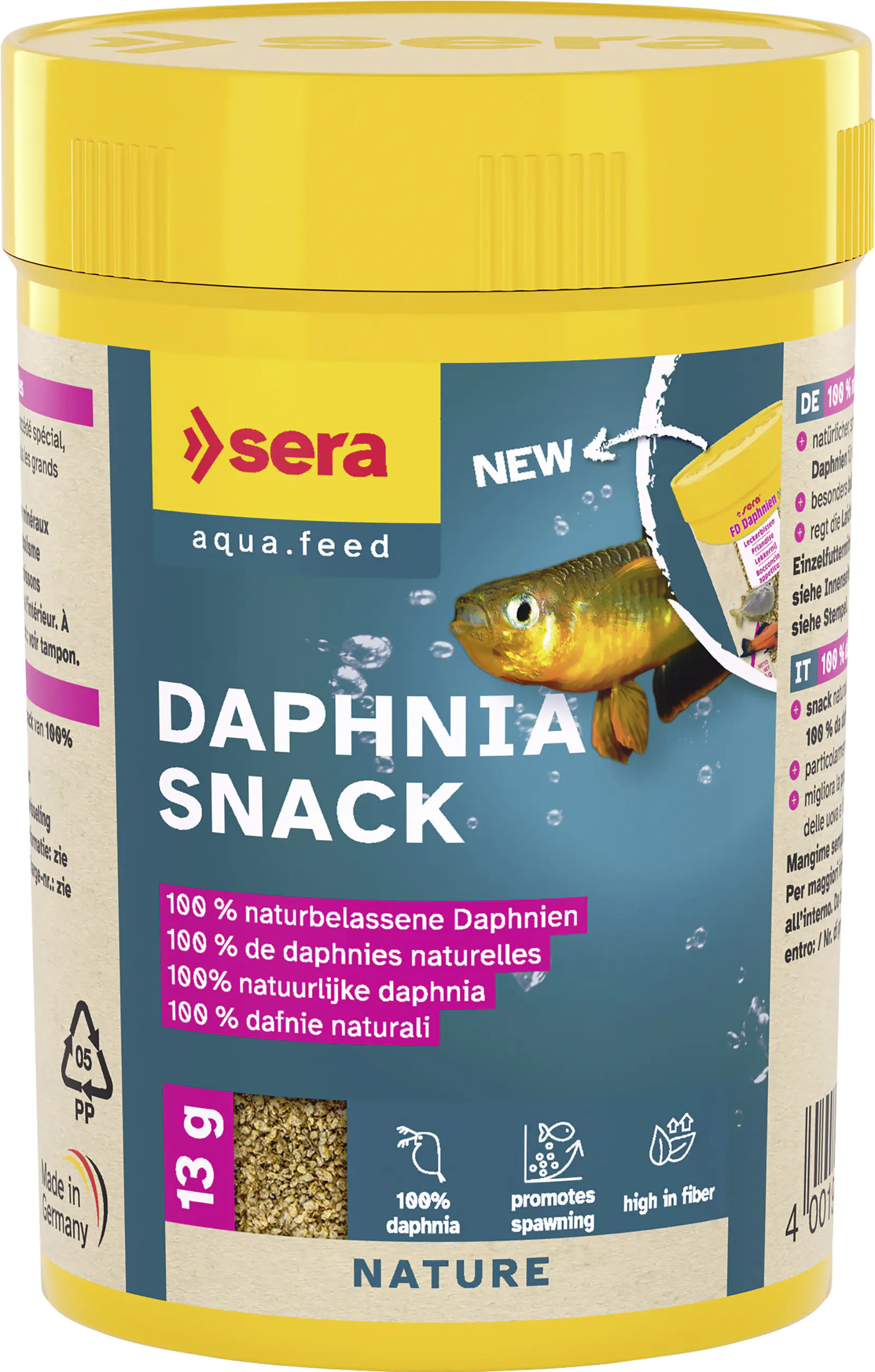 Sera Fischfutter FD Daphnien Nature 100 ml