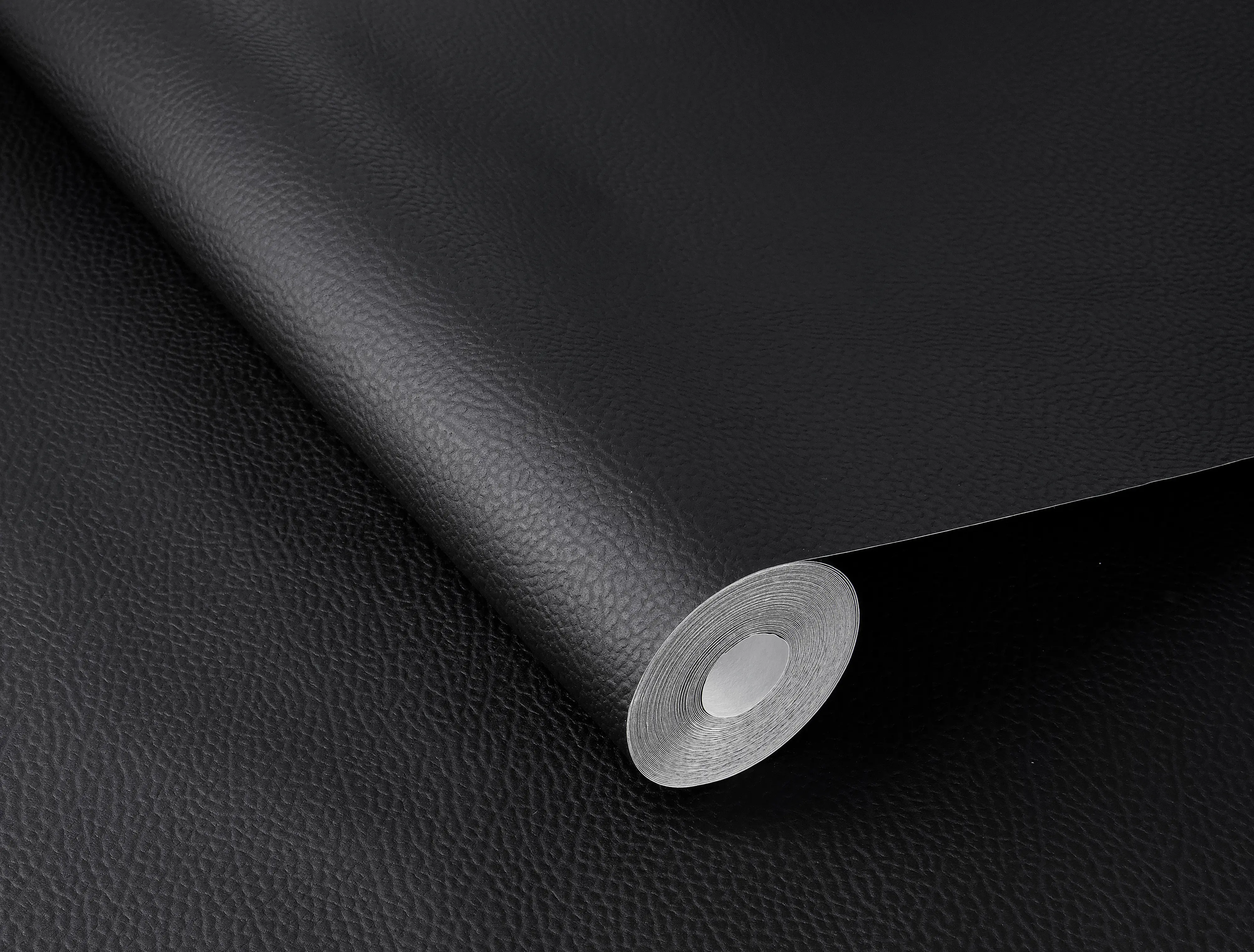 Rasch Vliestapete 752656 Schwarz-Mattschwarz Uni 10,05 m x 0,53 m