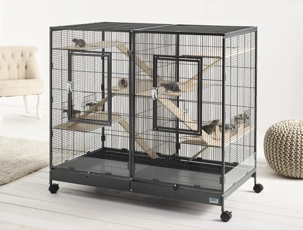 Nobby Plattformen mit Treppen für den Nagerkäfig Tasmania