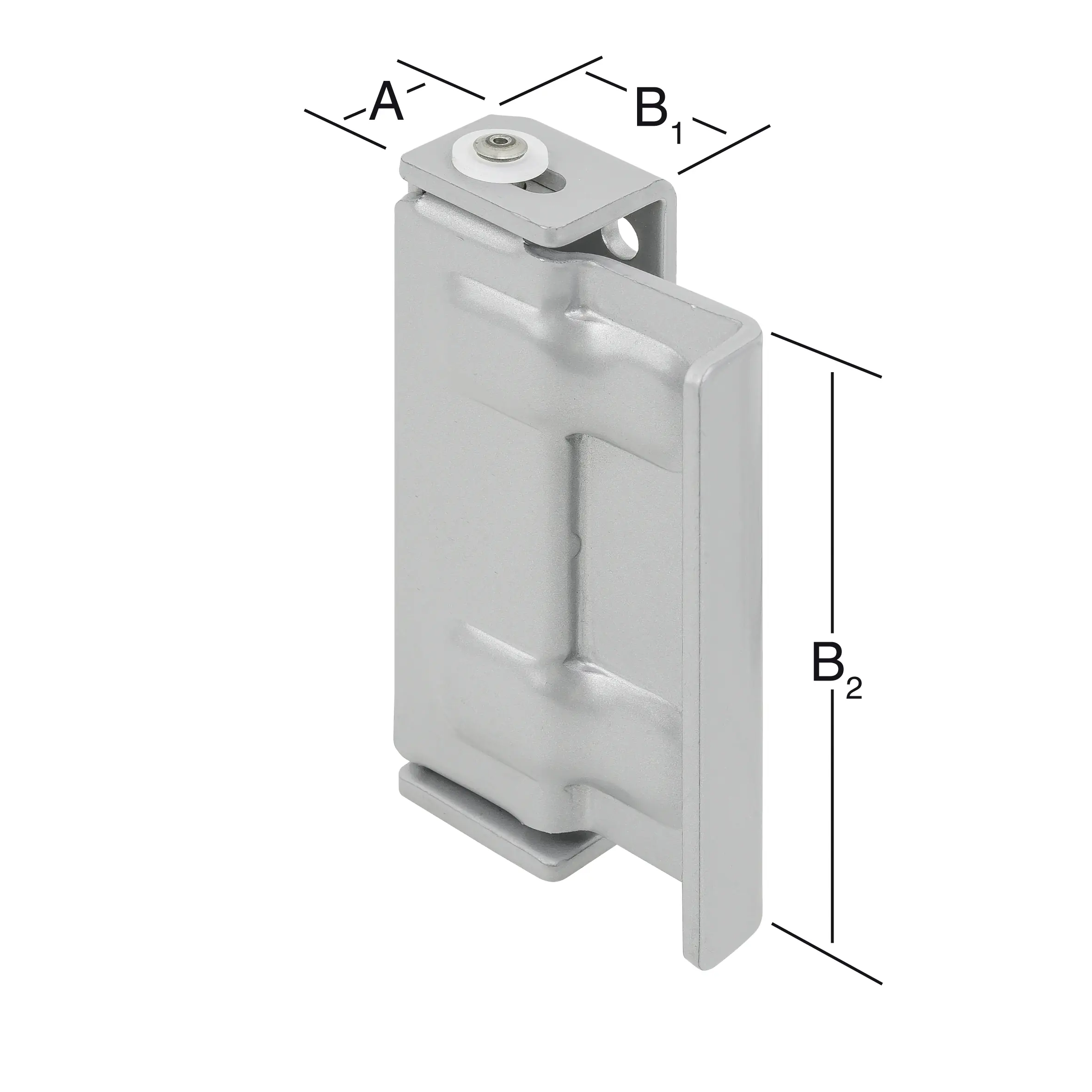 Vormann Fenster- und Türsicherungen aluweiß 16-25 x 27/92 mm