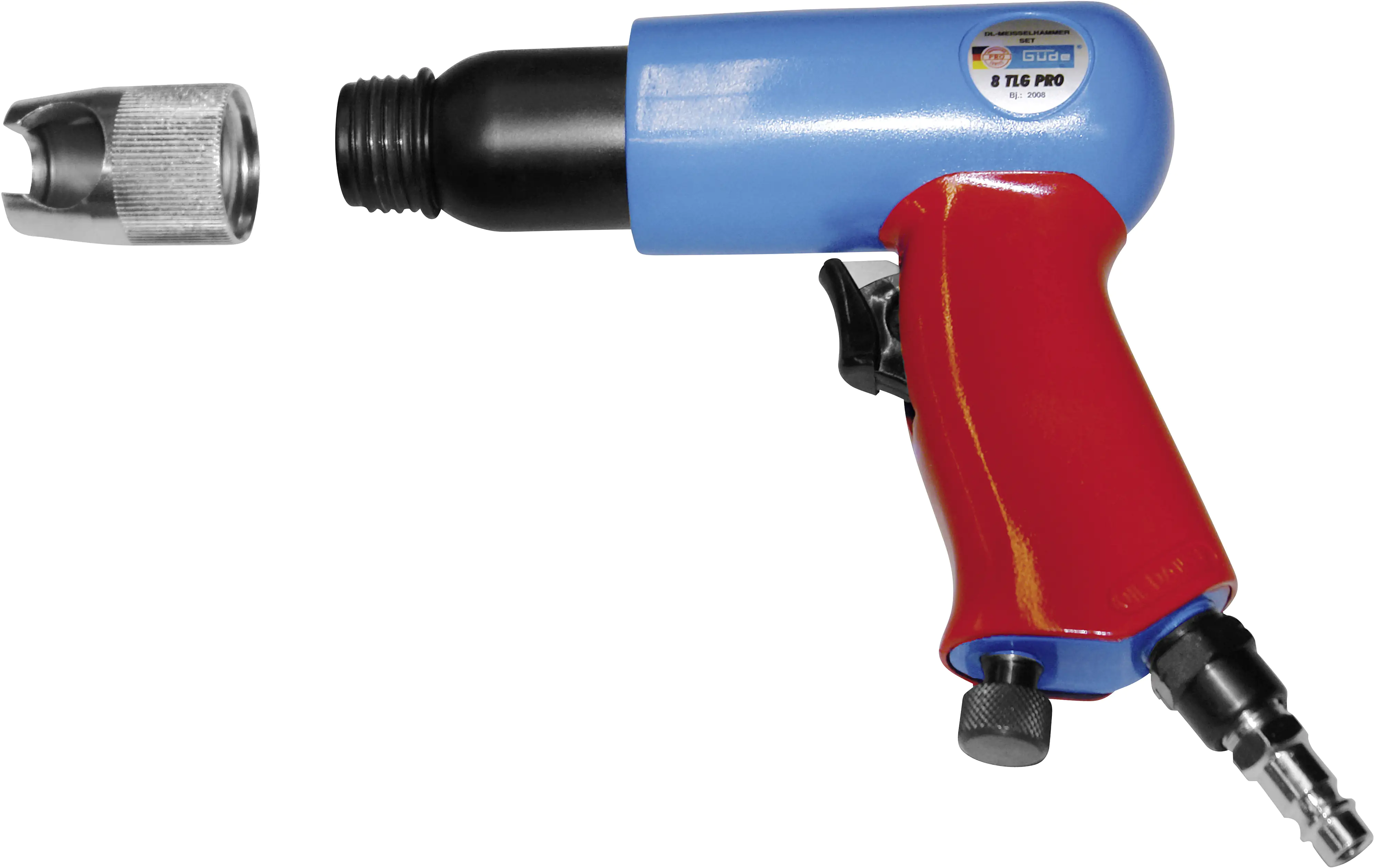 Güde Druckluft Meißelhammer-Set PRO 8-teilig