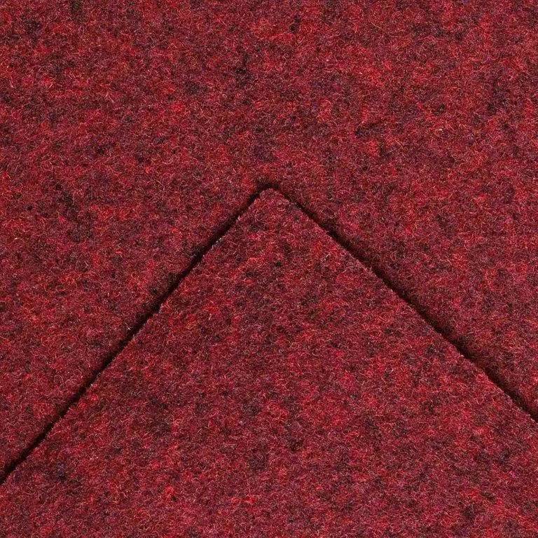 Andiamo Teppichboden Tarragona Coupon im Wunschmaß, rot, 4 m breit