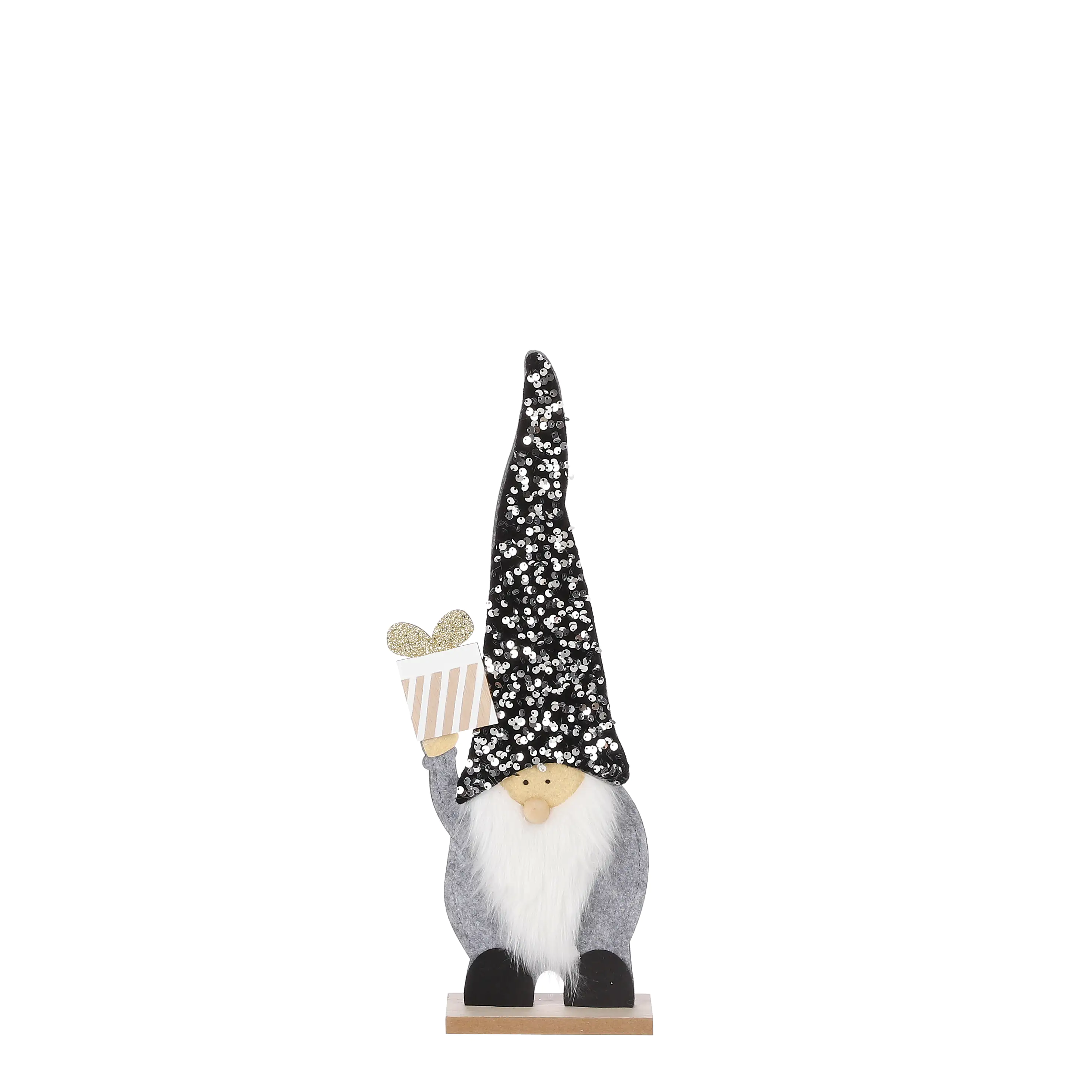House of Seasons Weihnachtsmann schwarz 17 x 6 x 46 cm House of Seasons Weihnachtsmann schwarz 17 x 6 x 46 cm