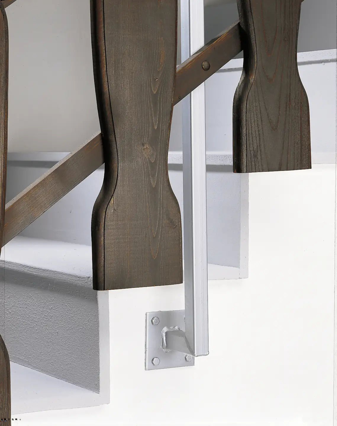 Alberts Geländerpfosten universal 115 cm, 30 x 30 mm, feuerverzinkt