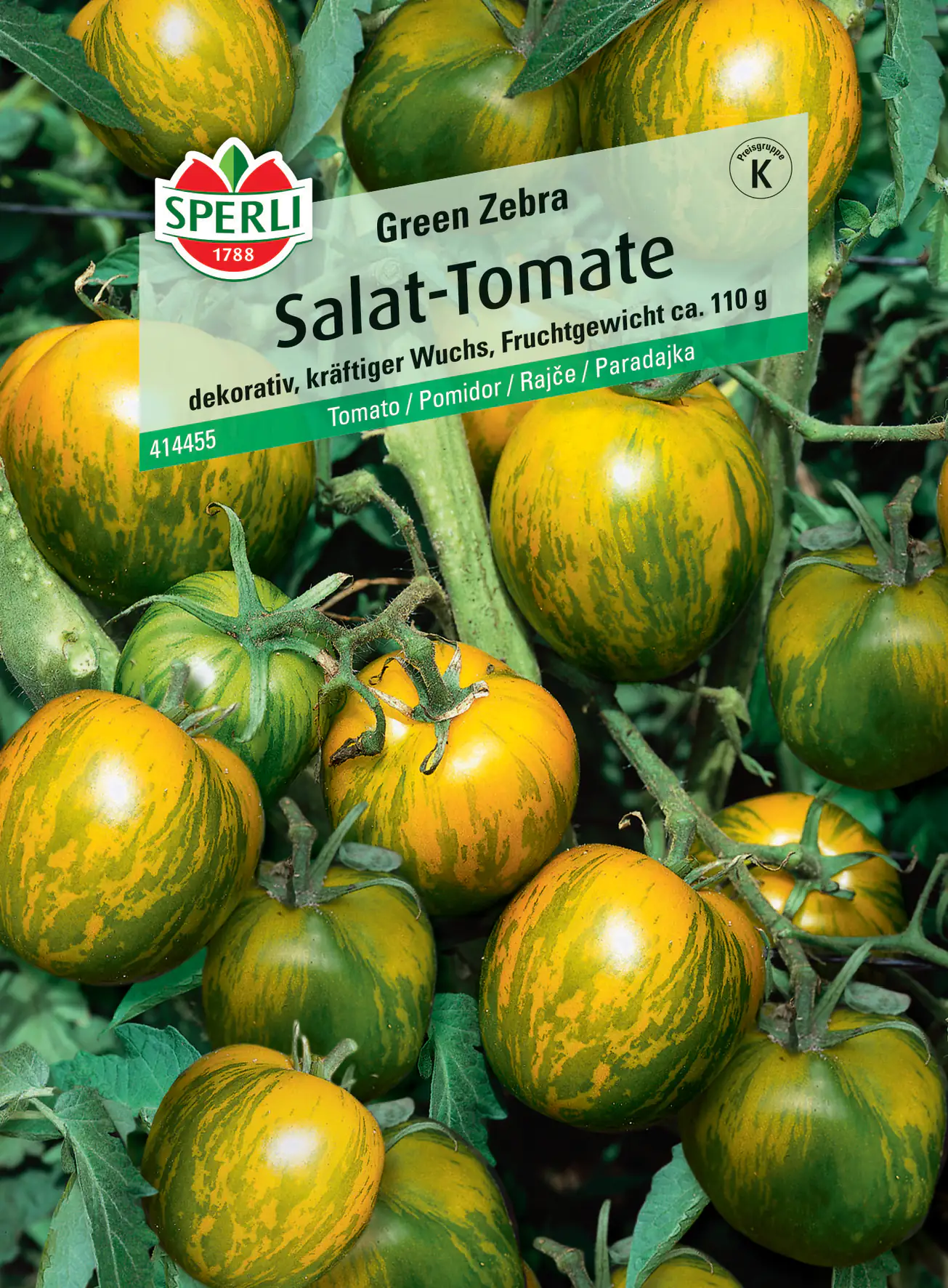 Sperli Salat-Tomate Green Zebra Sperli Salat-Tomate Green Zebra